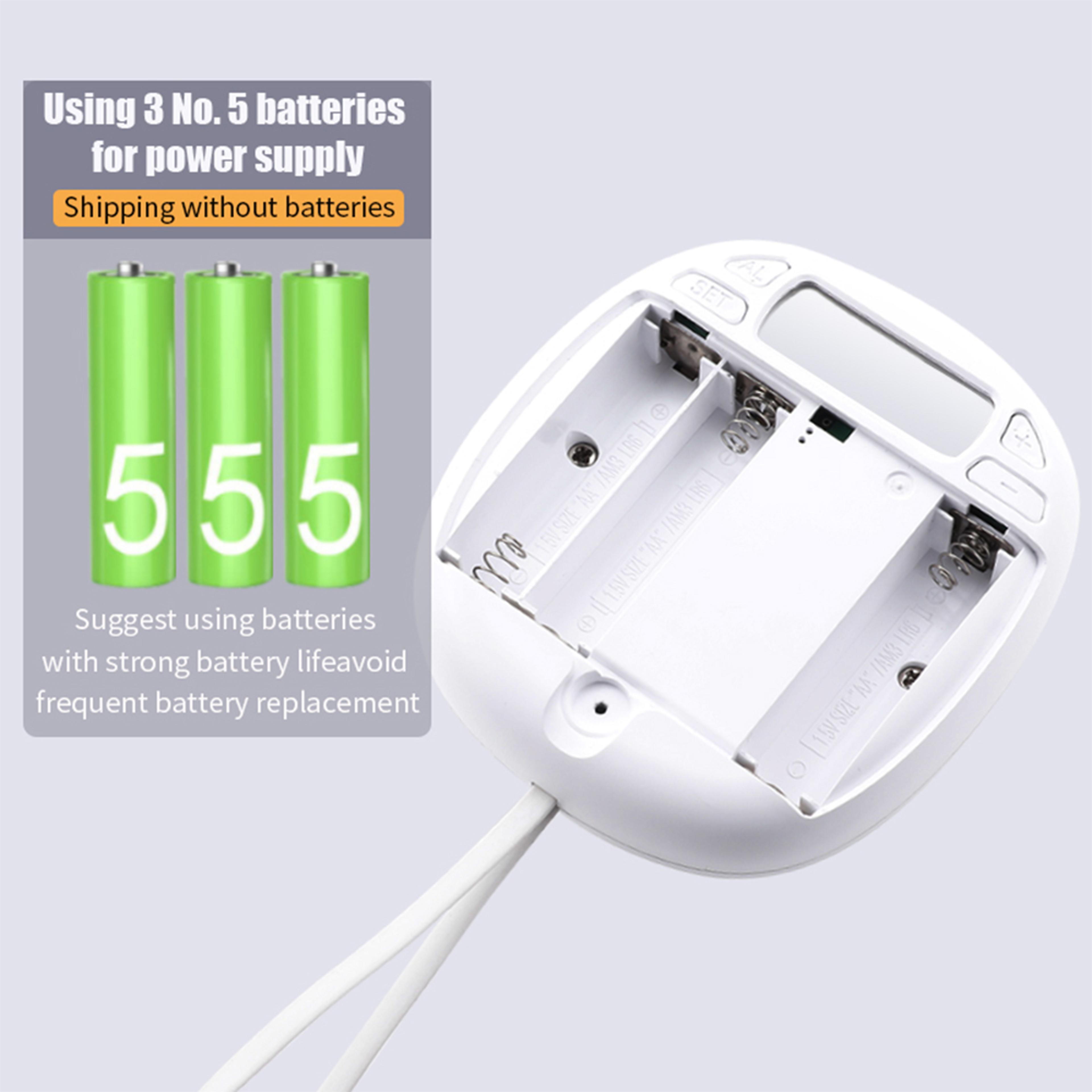 Vibrating Alarm Clock For Deep Sleepers With Silent Vibration  LED Digital Display 5