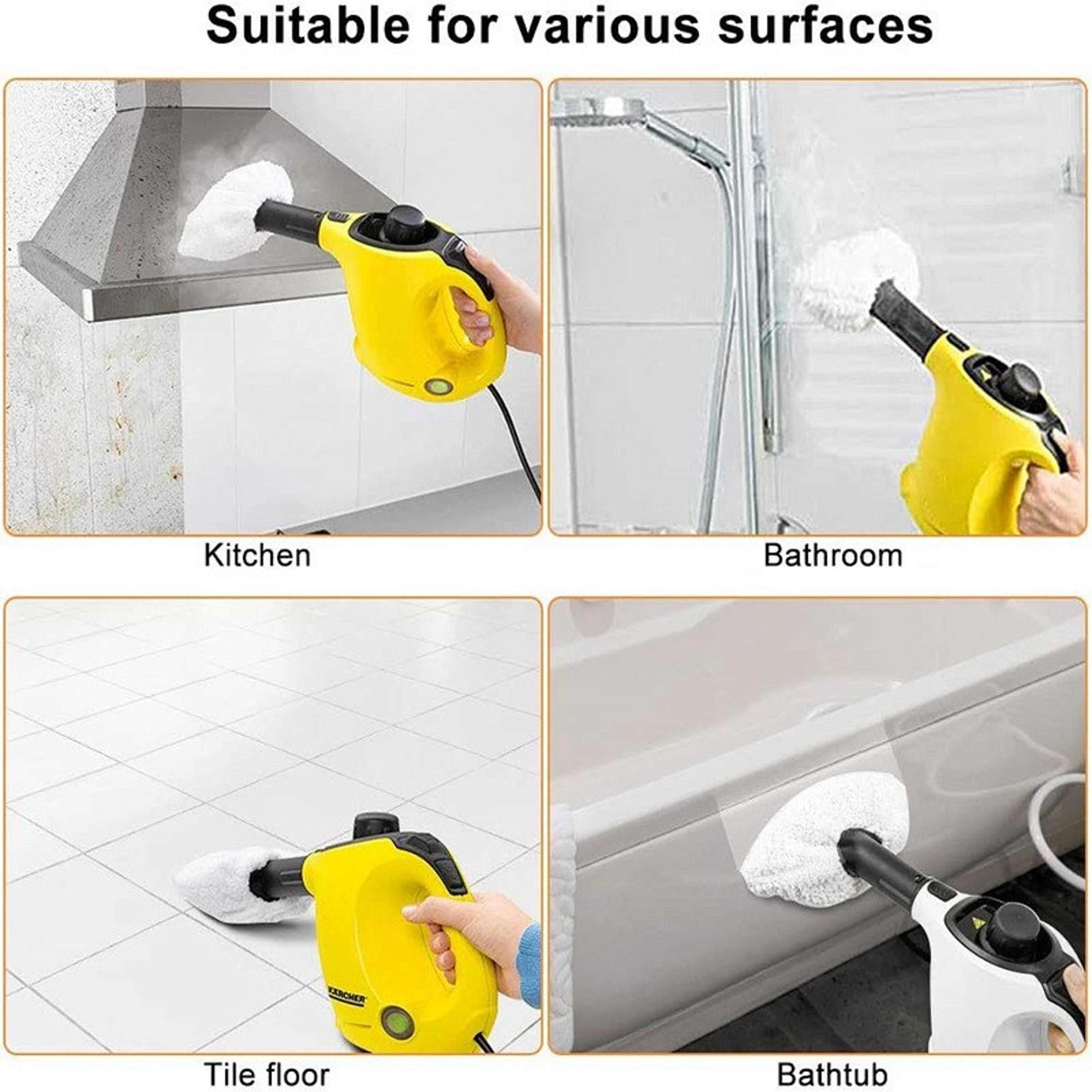 Karcher EasyFix Mop Pads Microfiber Steam Cleaner Replacement Cloth 3