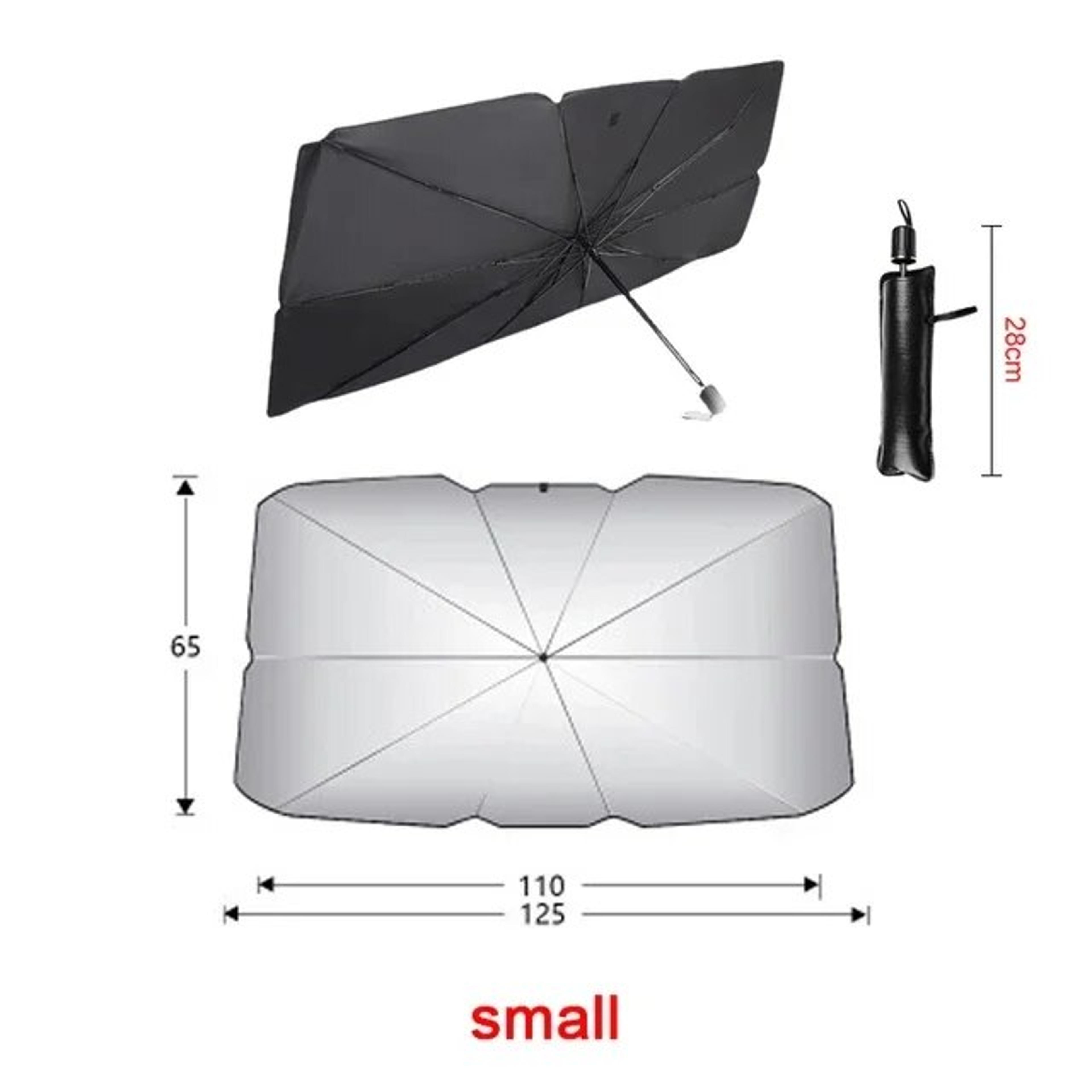 Car Windshield Sun Shade Umbrella Foldable UV Protection Front Windshield Sunshade 6