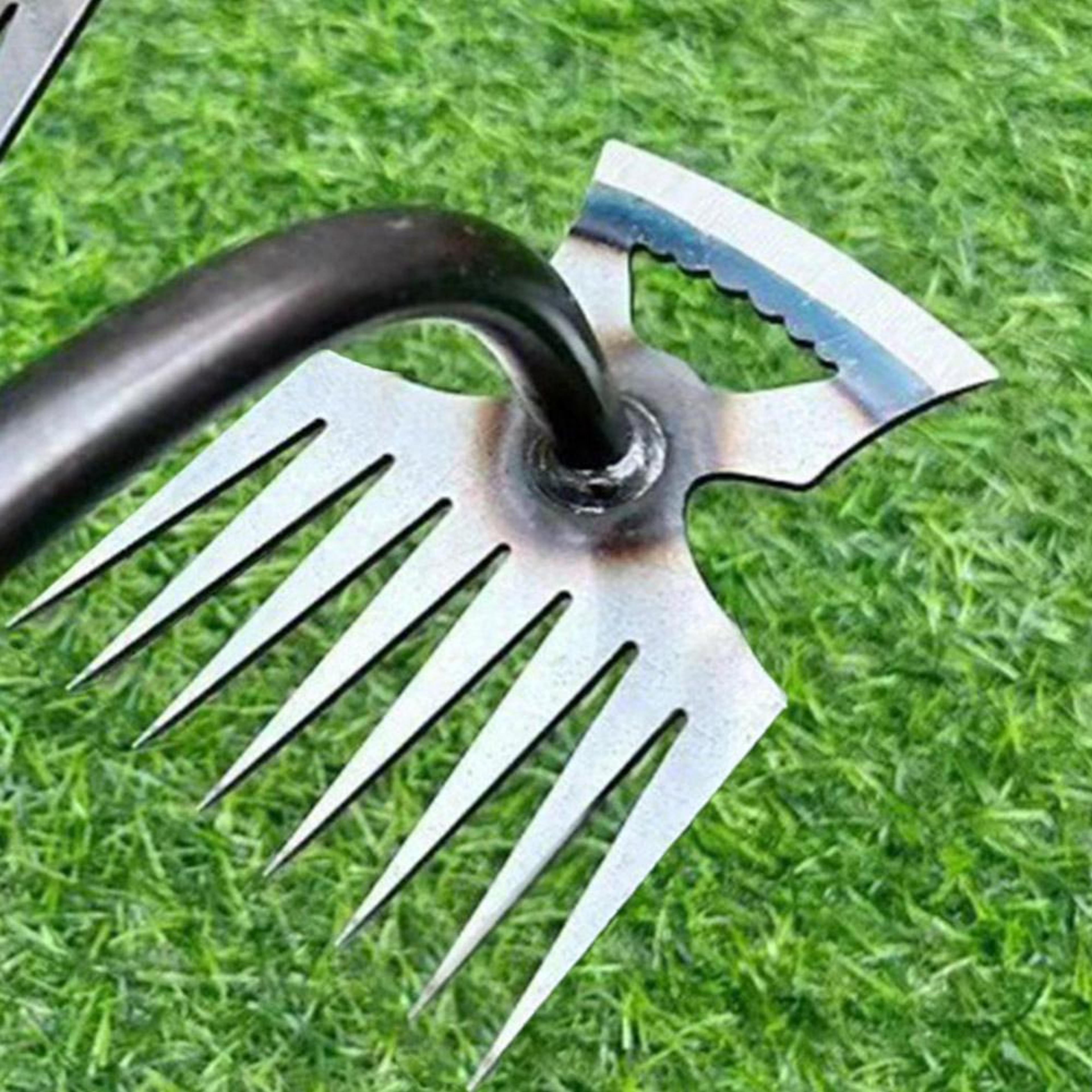 Garden Weeder Tool With Teeth Weed Puller Shovel 2