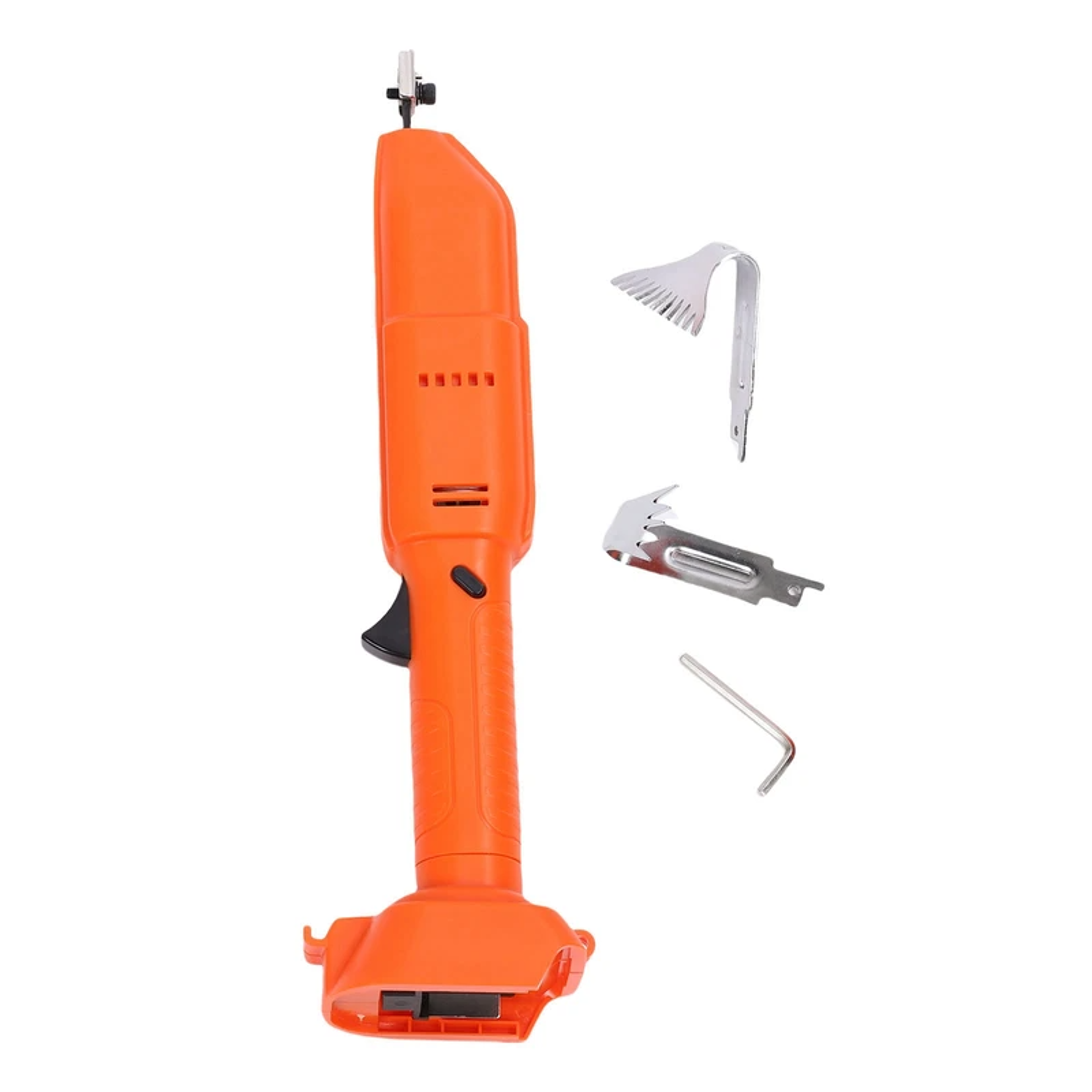 cordless electric hoe garden cultivator and weeder with dual heads