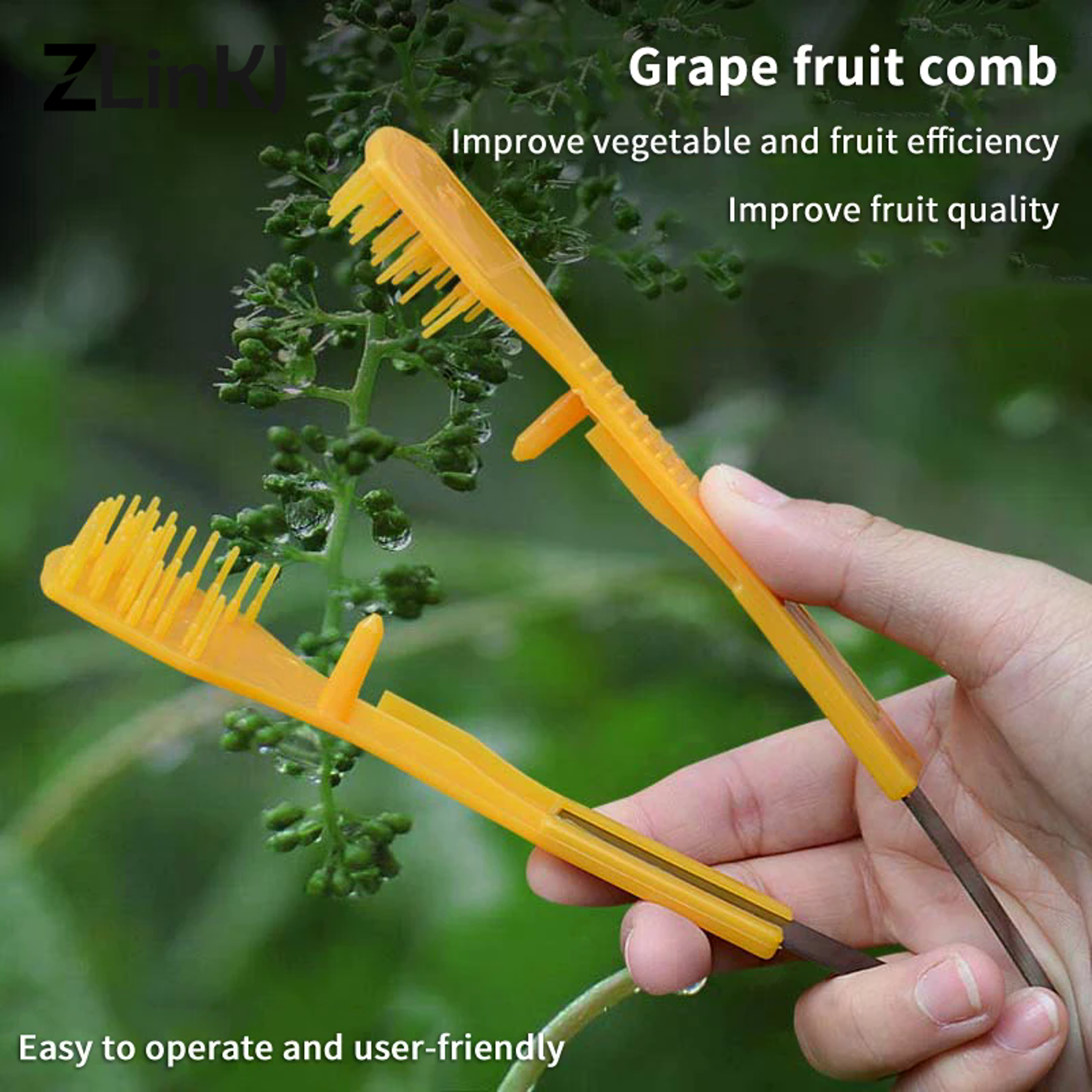 Grape Flower Thinning Tool Handheld Bud Thinning Clip For Vineyard Care 3