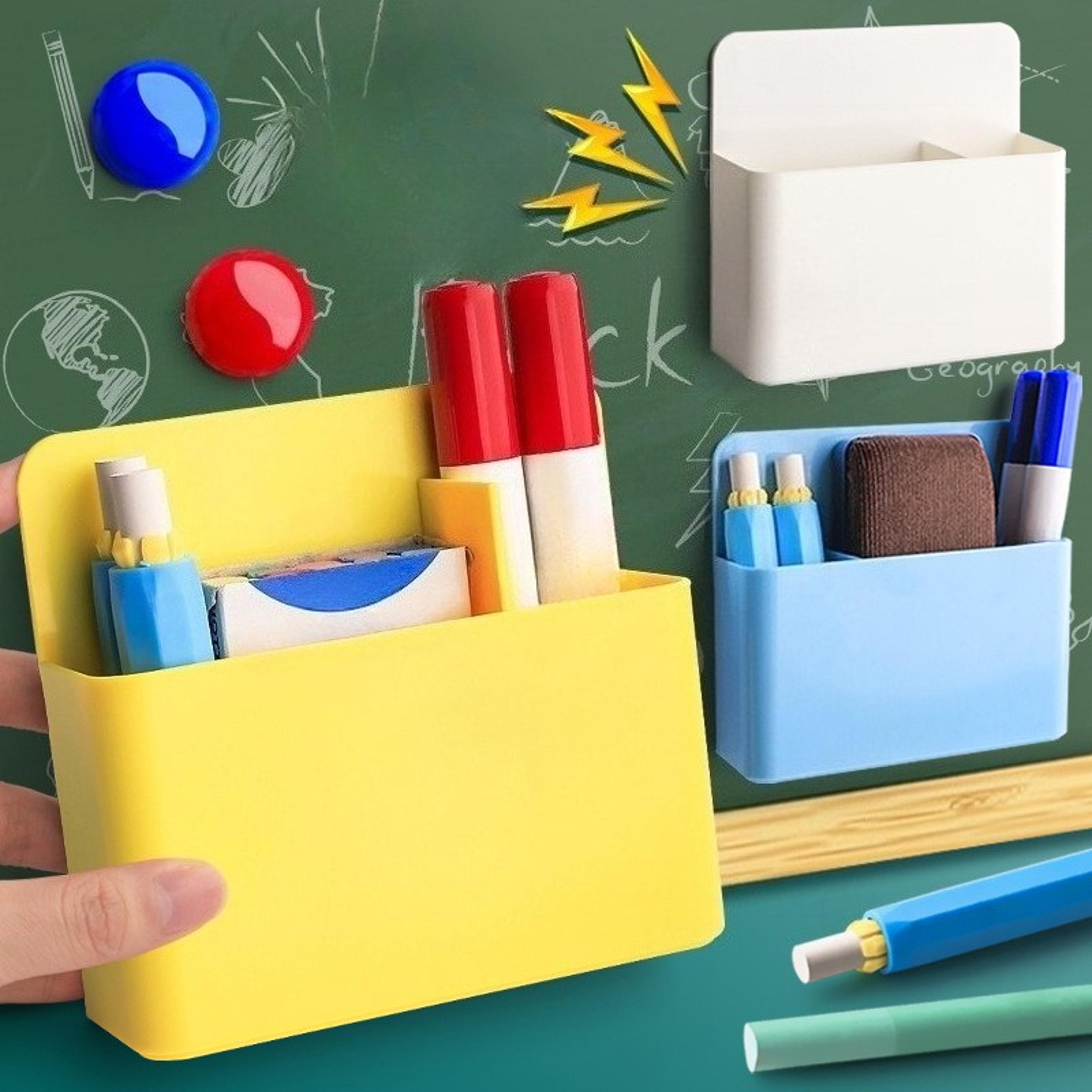 Magnetic Fridge Organizer Clear Marker And Pen Holder 4