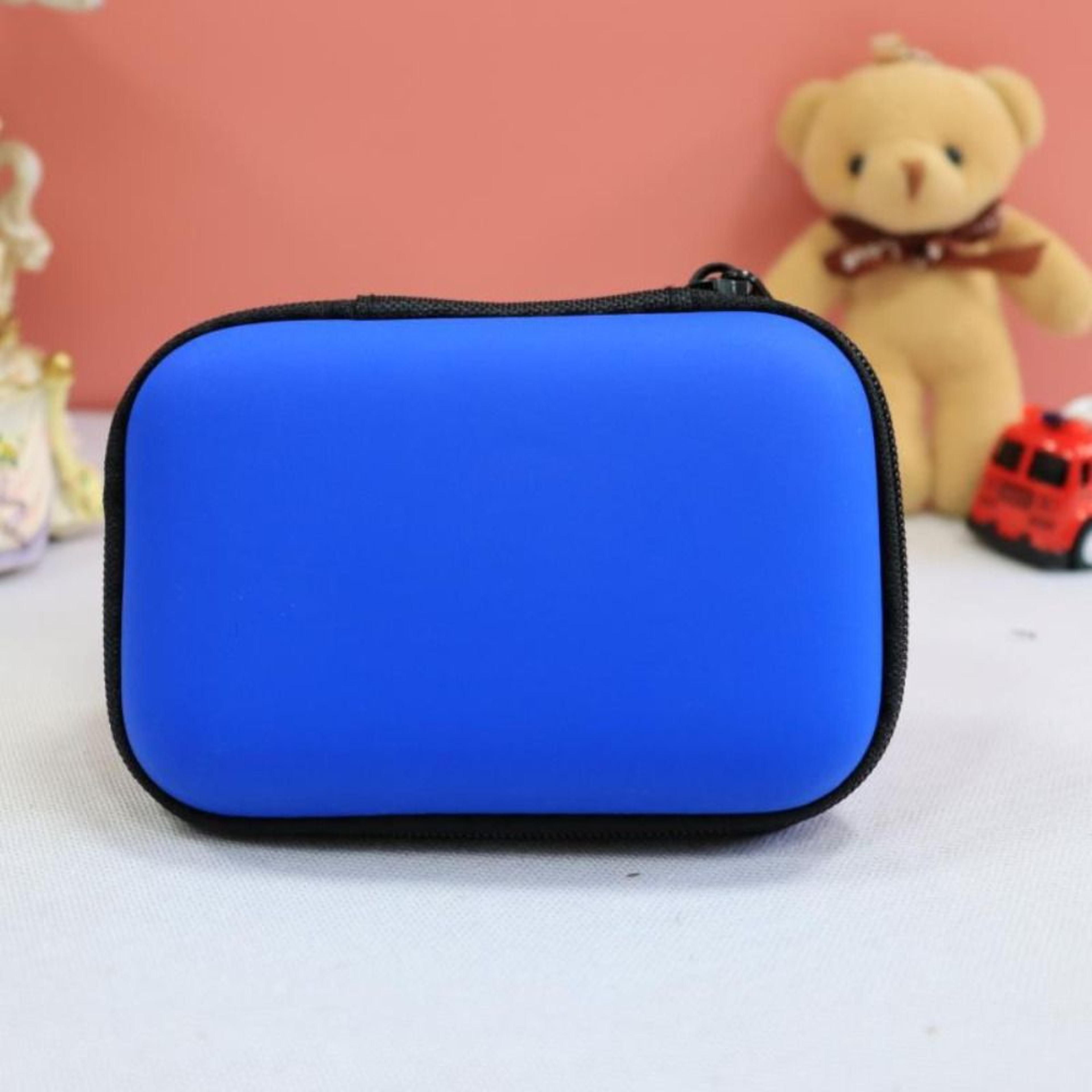 Portable EVA Earphone Case And Tech Accessories Organizer For Earbuds Cables SD Cards And Small Ess 5
