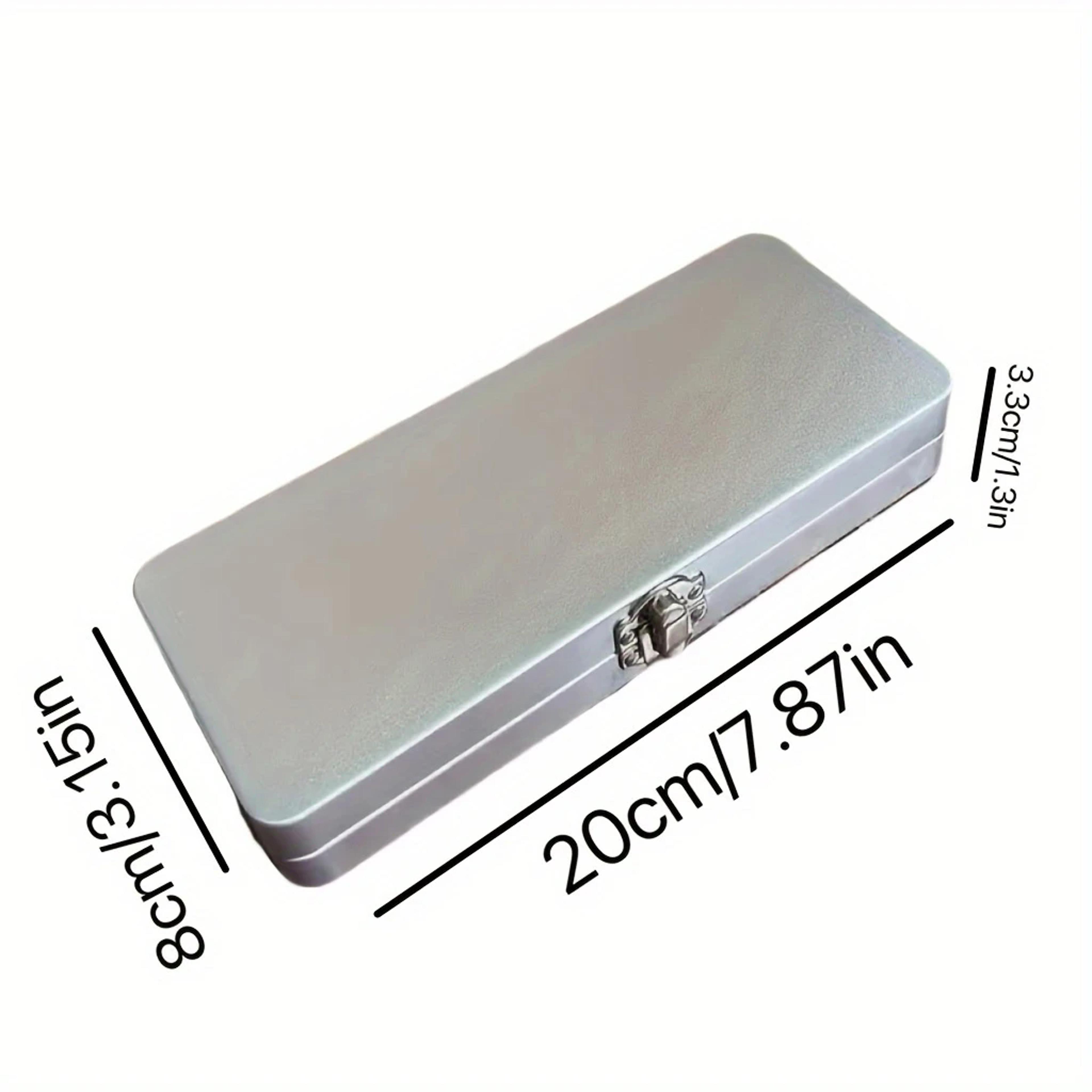 Lockable Metal Storage Box For Craft Sewing Tools And Pencils 1