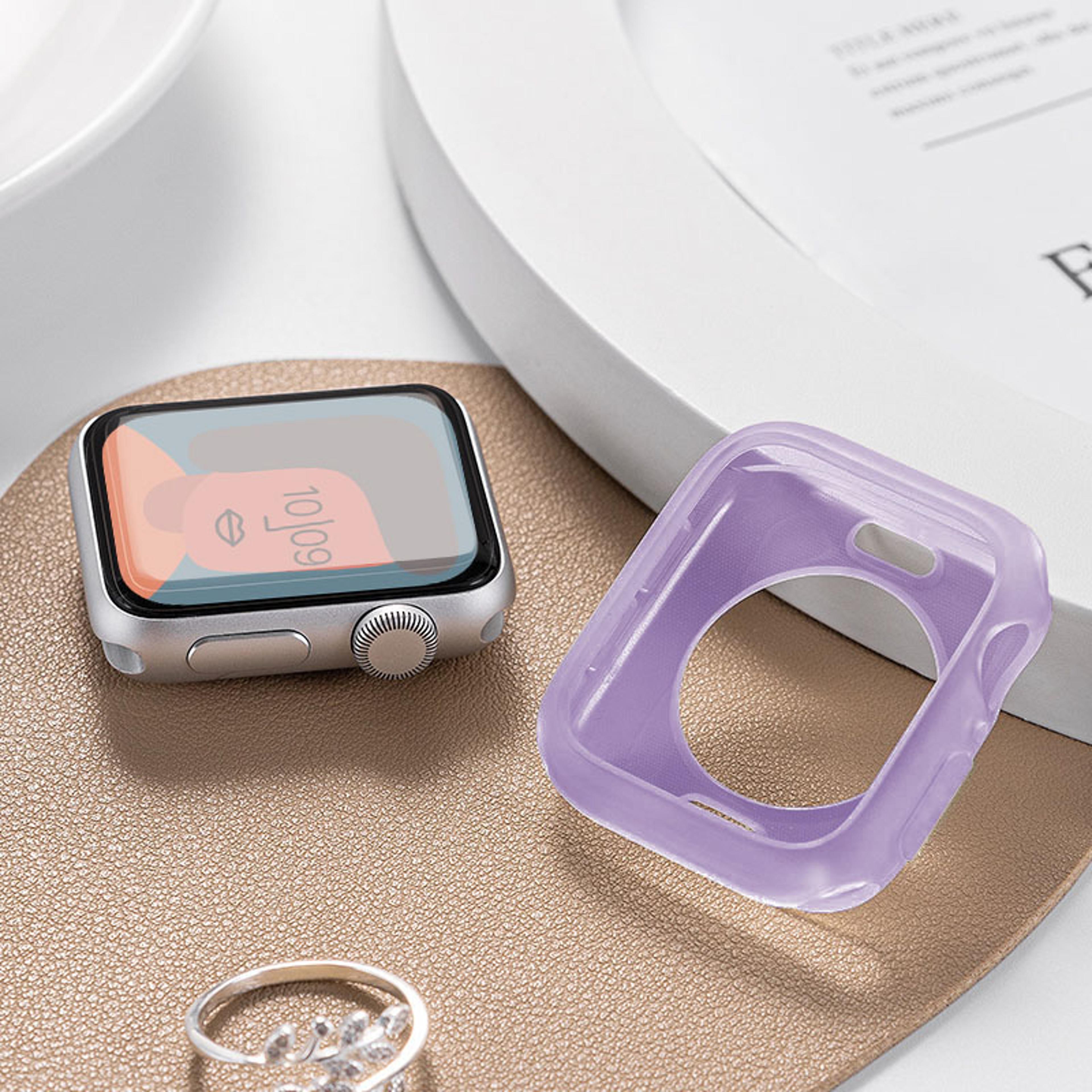 Glow In The Dark TPU Apple Watch Case Protective Bumper 6
