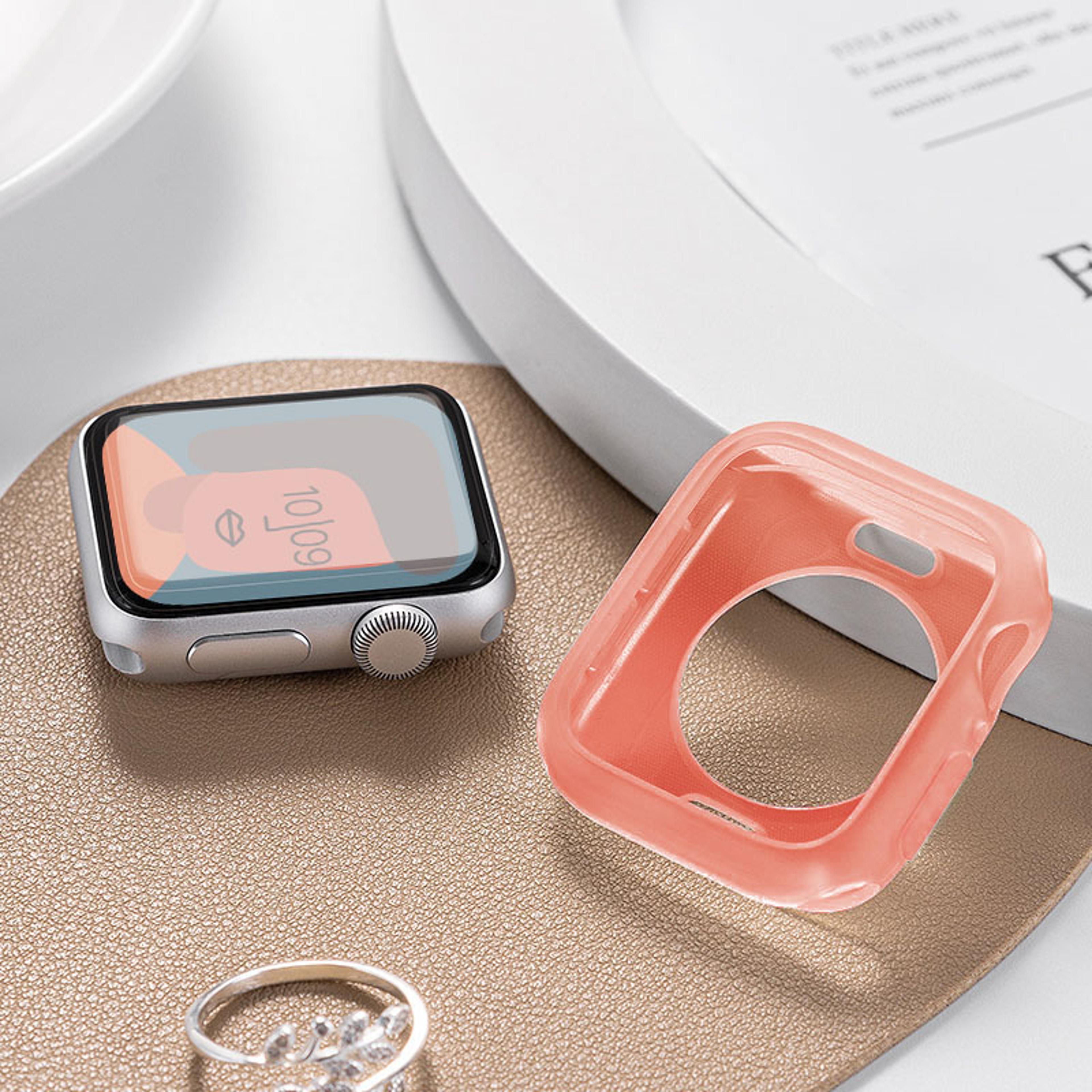 Glow In The Dark TPU Apple Watch Case Protective Bumper 4