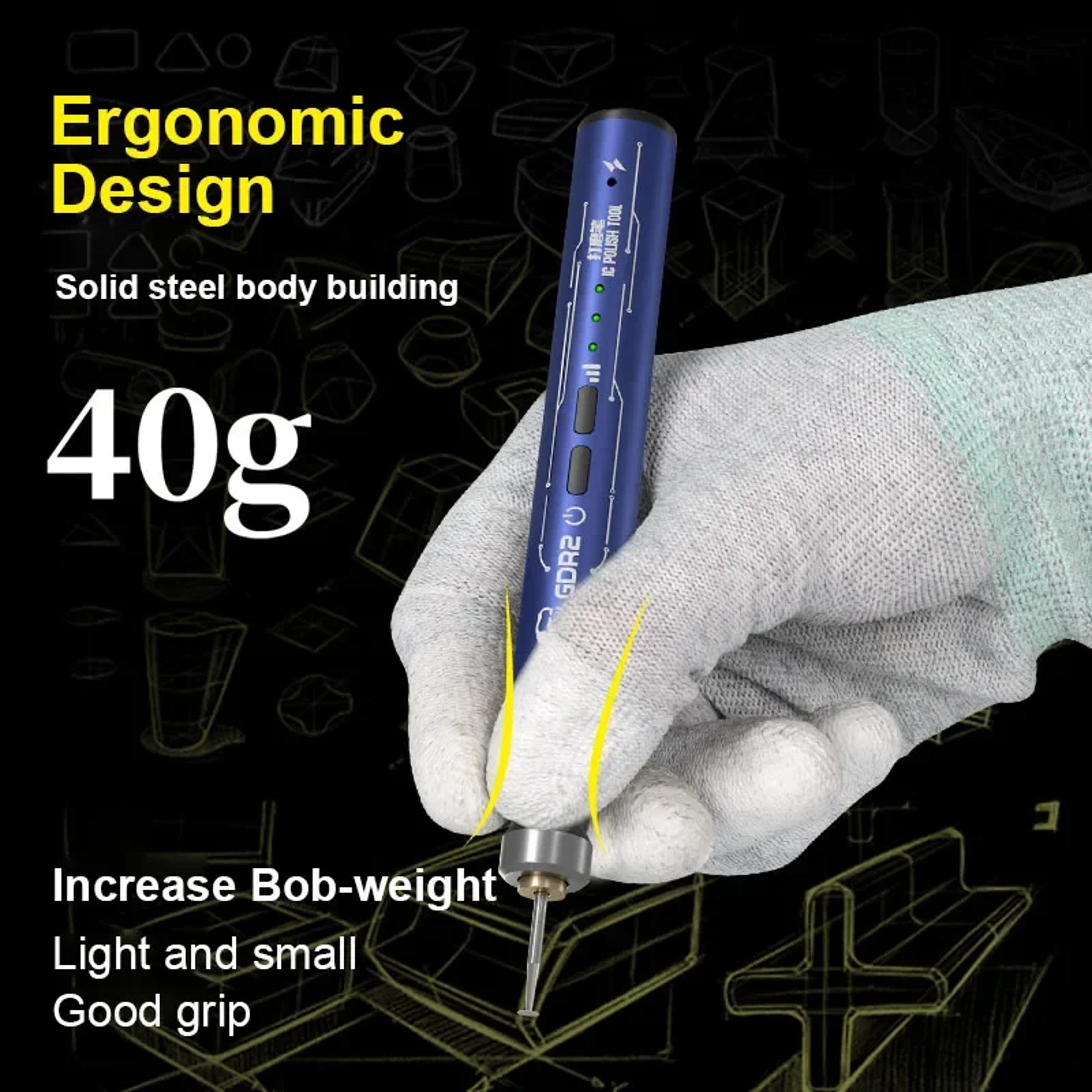 Electric Polishing Pen Cordless PCB Grinding Tool For Precision Phone Repair 4