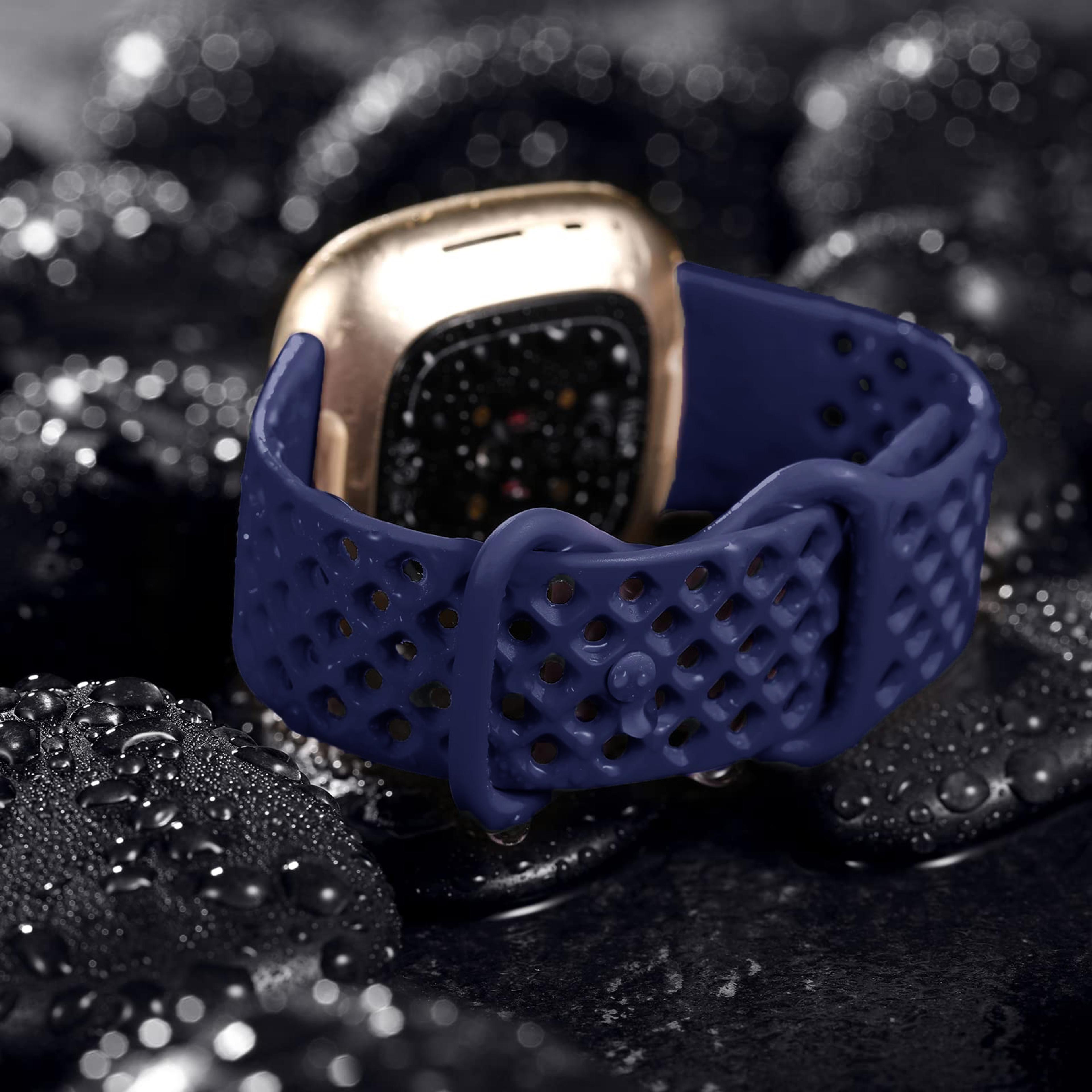 Breathable Silicone Sport Band For Fitbit Versa And Fitbit Sense 7