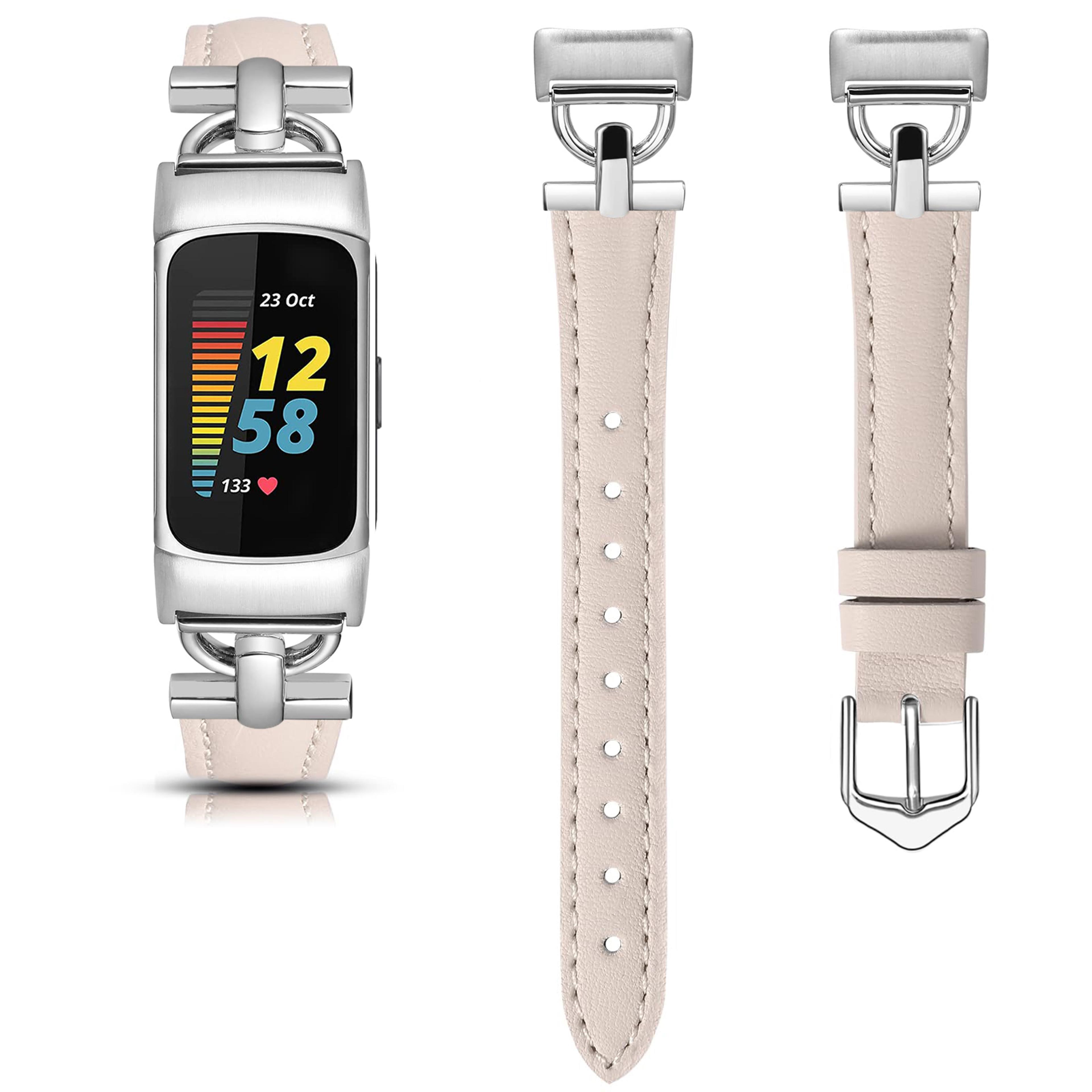 Slim Leather Strap For Fitbit Charge And Charge Comfortable Replacement Band 3