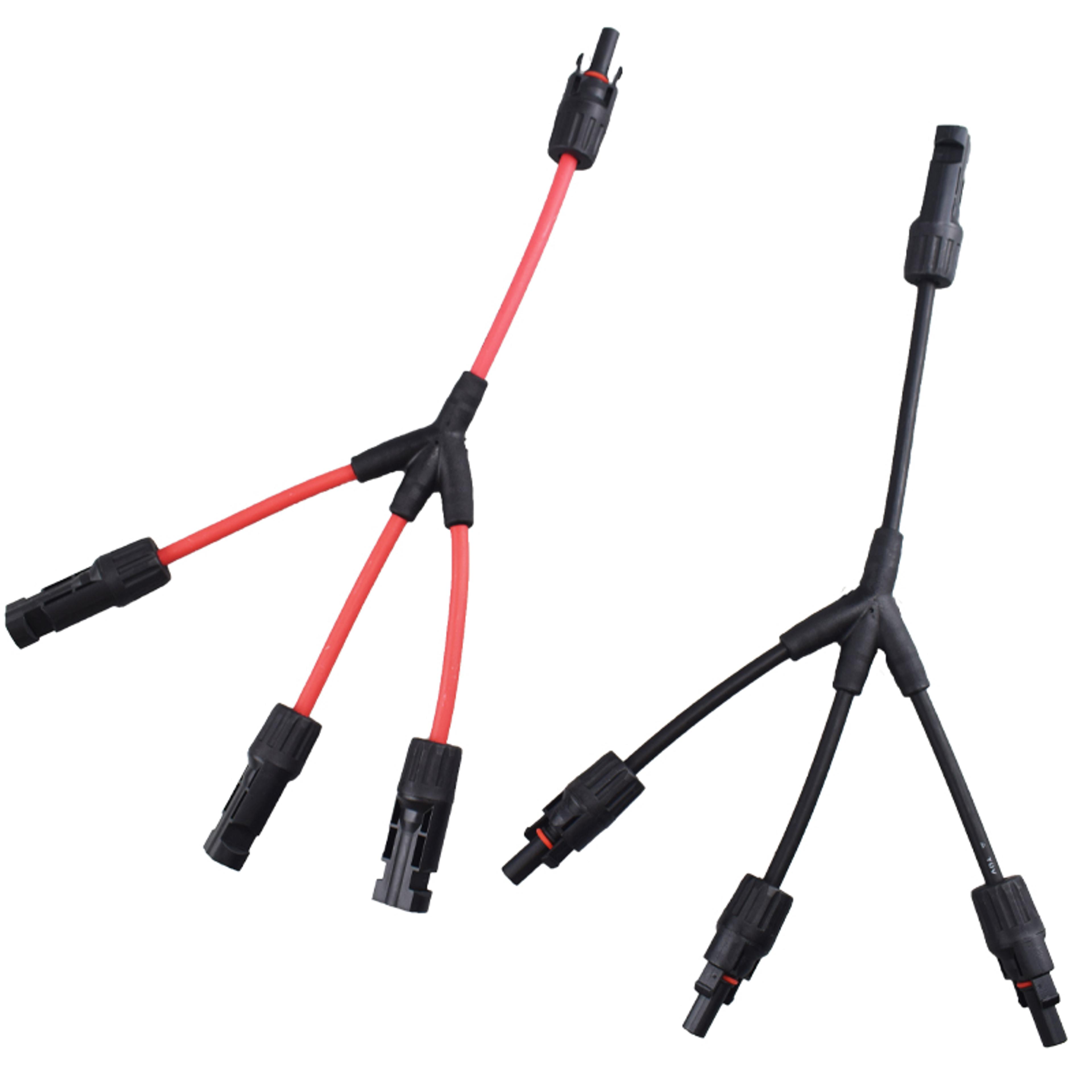 Solar Y Branch Connectors For Parallel Solar Panel Connection 7