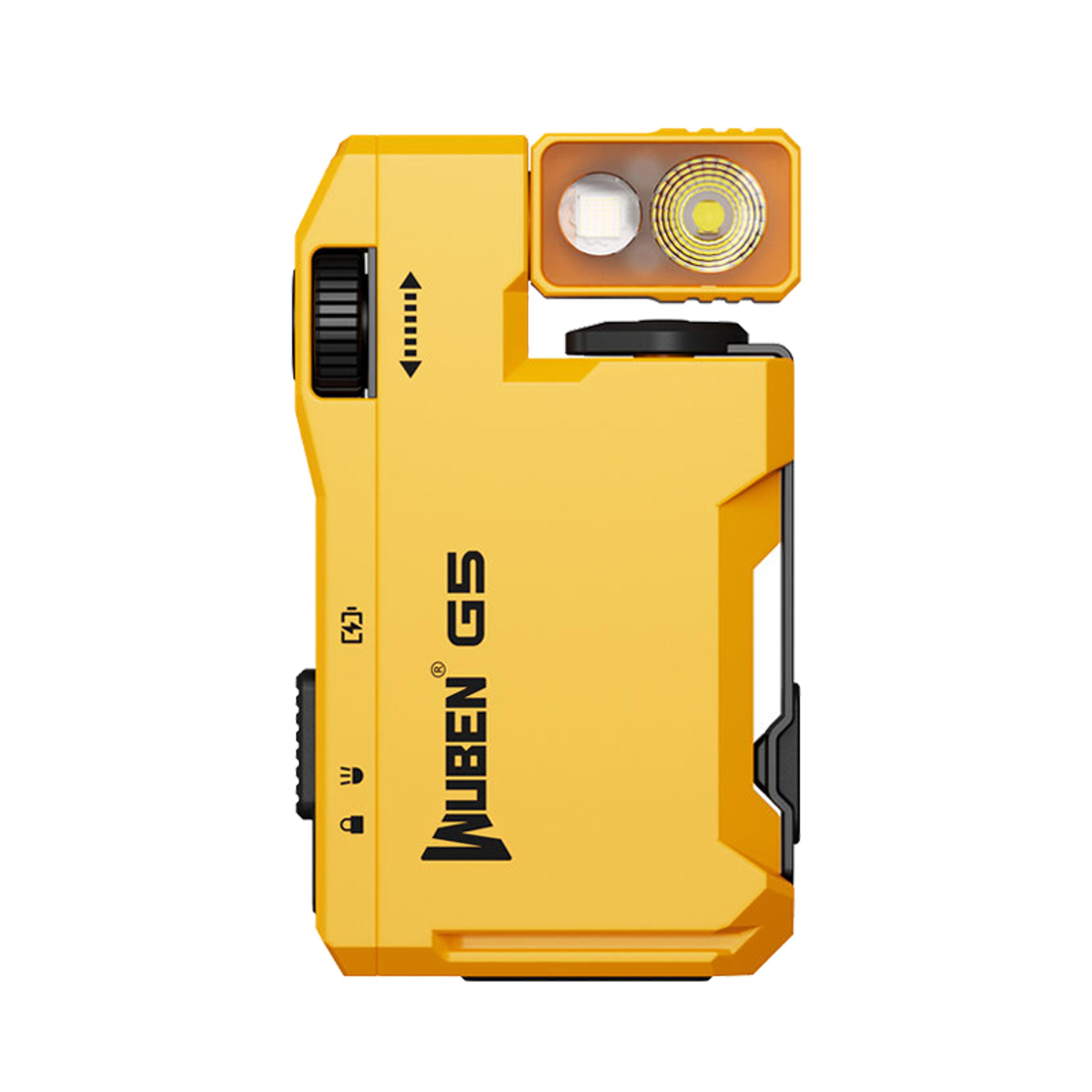 WUBEN G5 400 Lumen EDC Flashlight Rechargeable Mini Pocket Light With Magnetic Base 7
