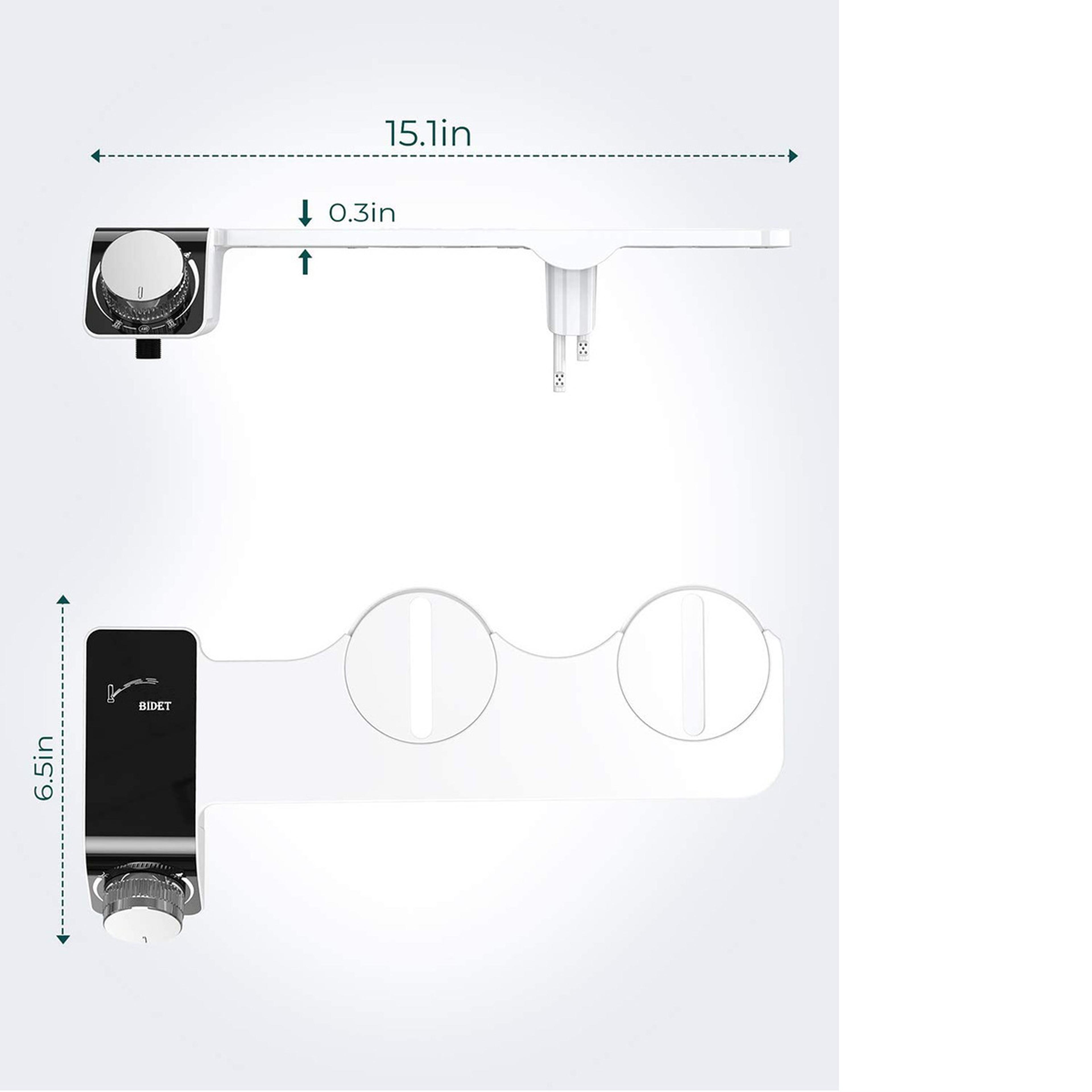 Warm And Cold Water Non Electric Bidet Sprayer Toilet Attachment 4
