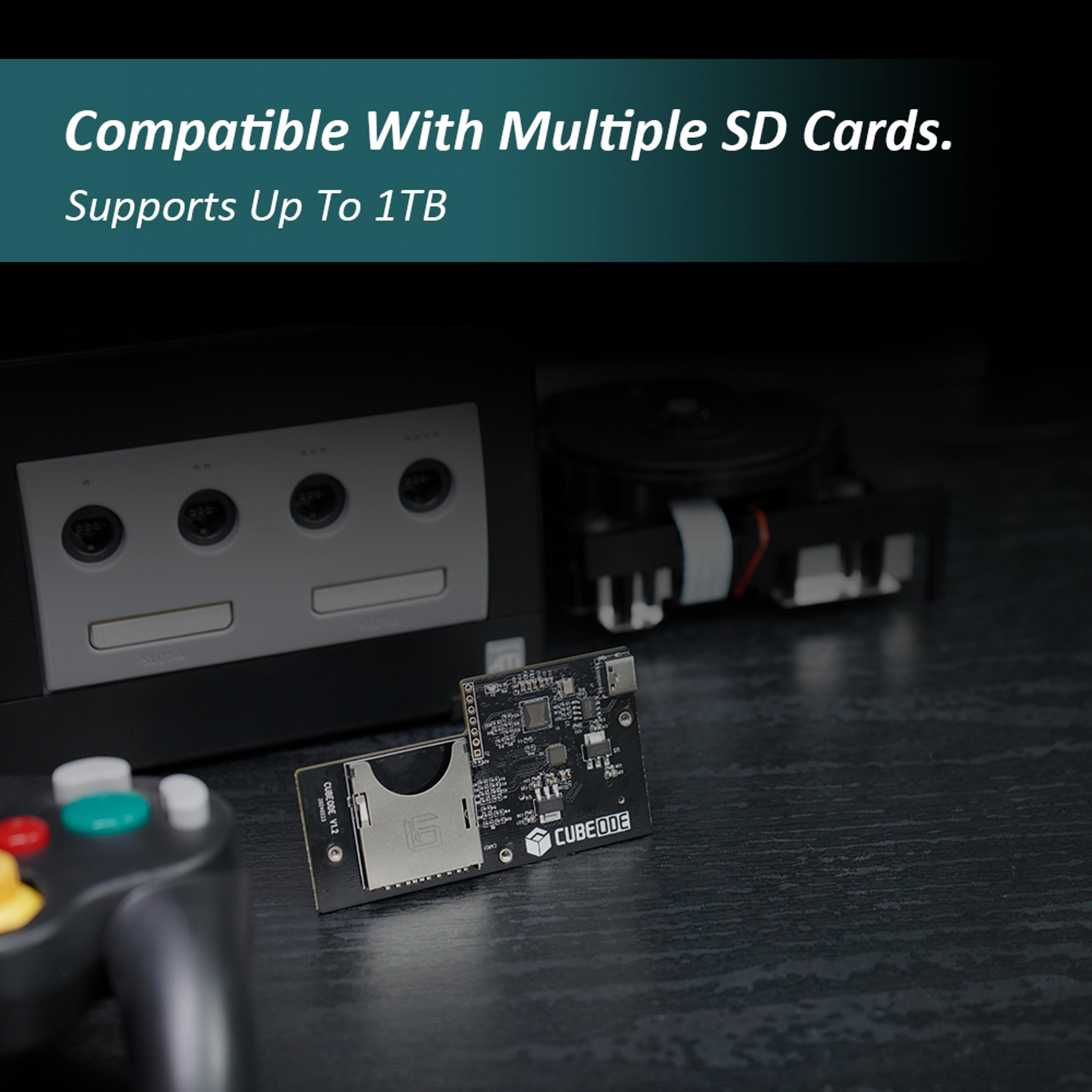 RetroScaler CUBEODE GameCube Optical Drive Emulator GC Loader 4
