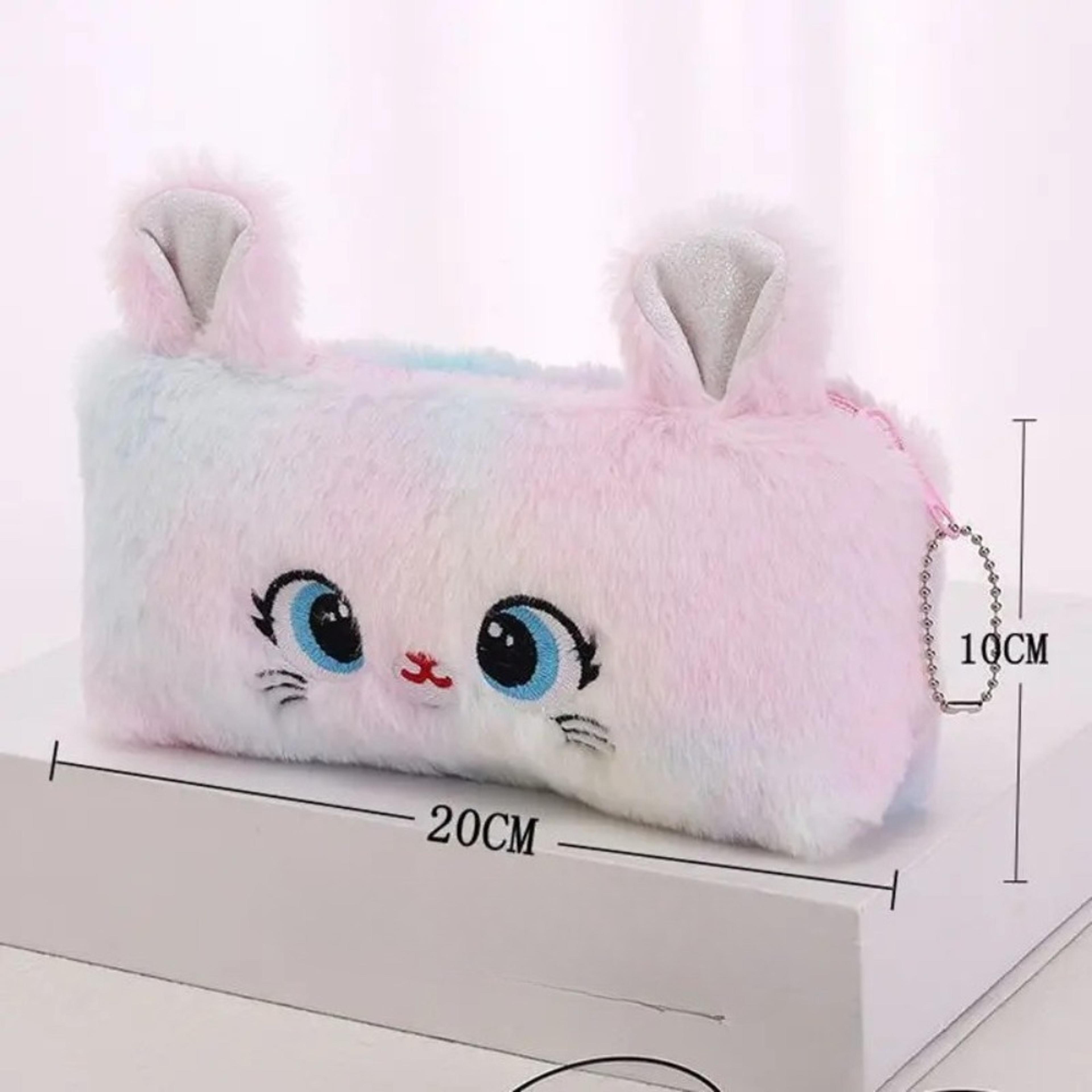 Cute Cat Pencil Case Large Capacity Pencil Pouch For Kids And Girls 1
