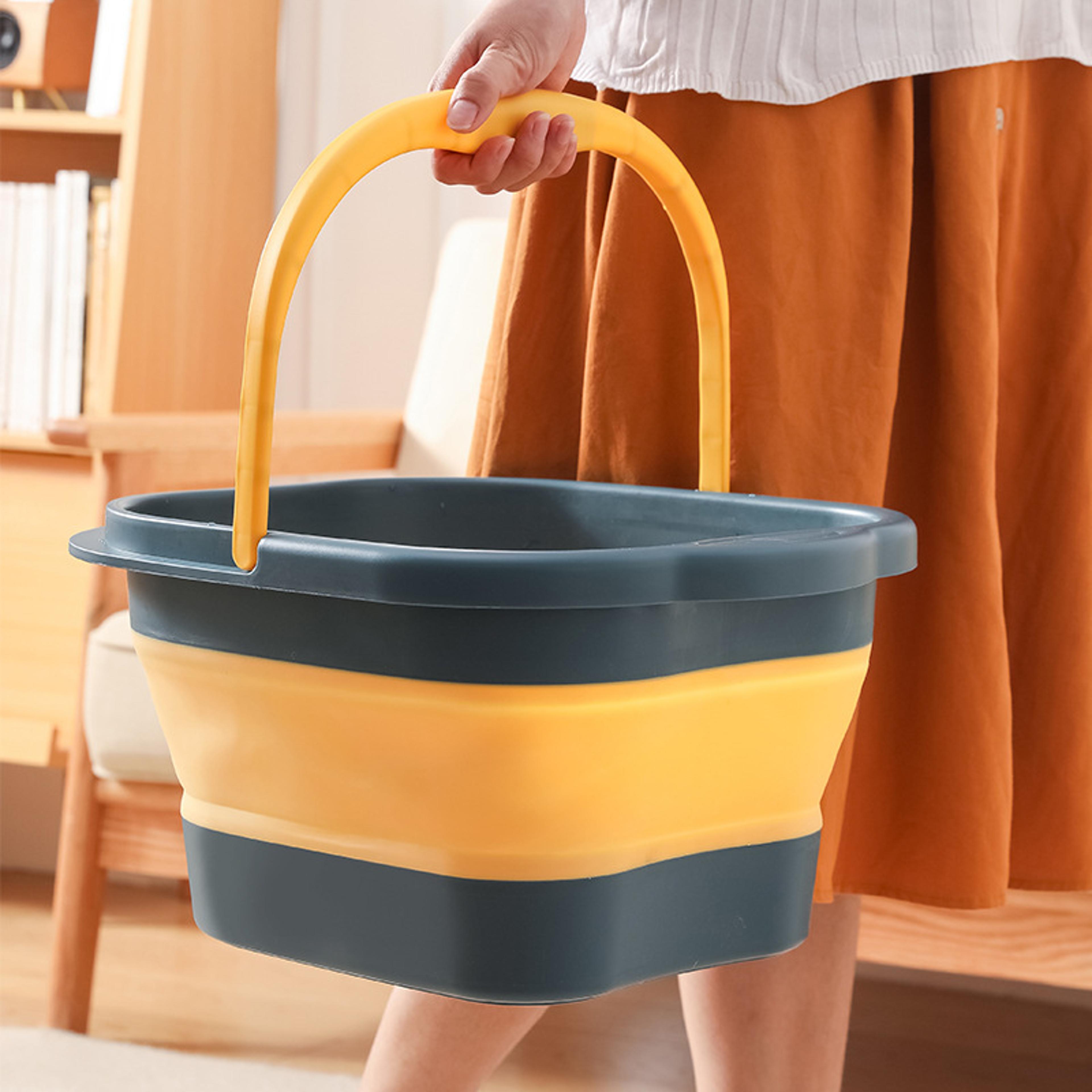 Foldable Foot Spa Basin Portable Pedicure Tub For Soaking And Home Care 4