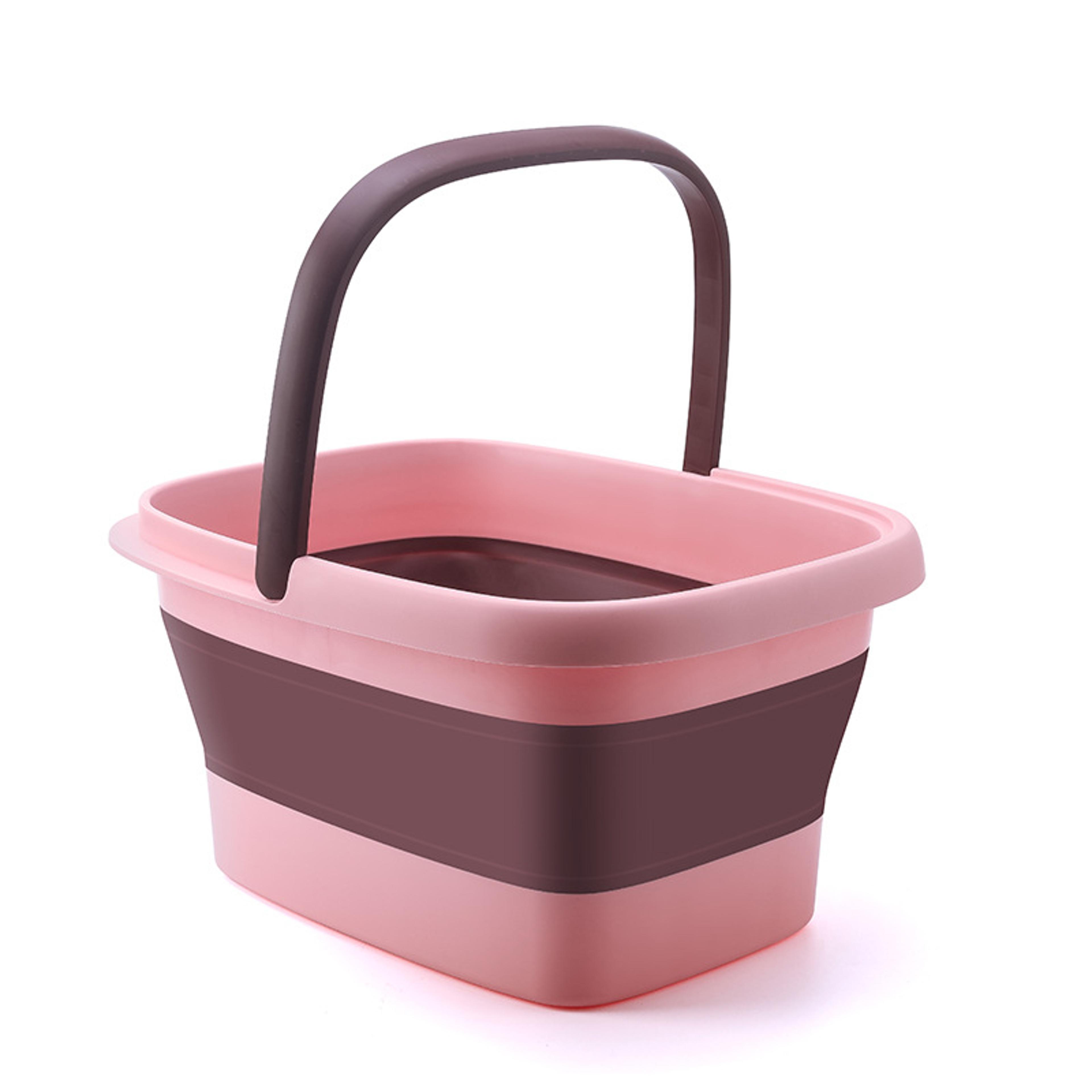 Foldable Foot Spa Basin Portable Pedicure Tub For Soaking And Home Care 8