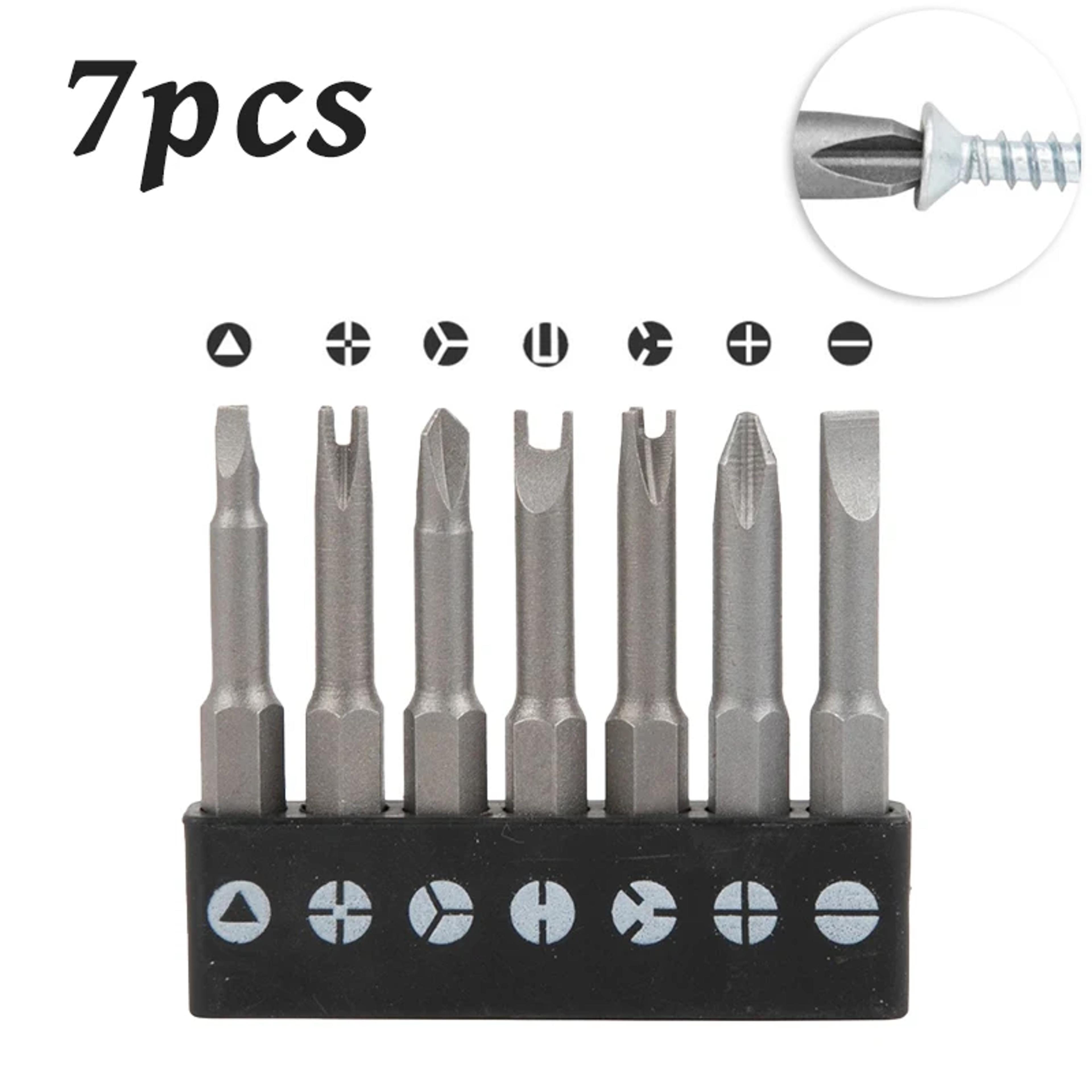 Special Shaped Screwdriver Bit Set Magnetic Security Bits For Power Tools 7