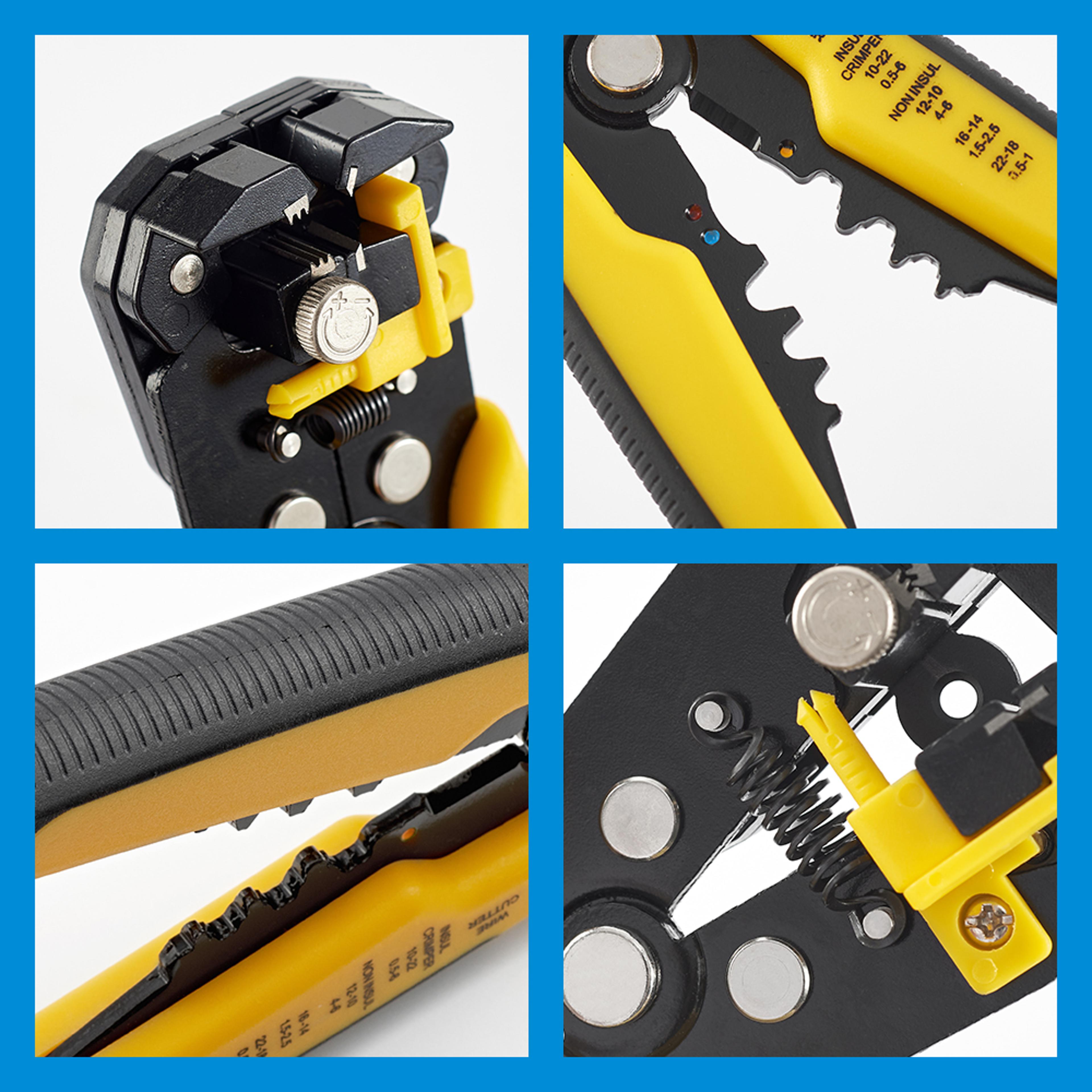 Automatic Wire Stripper Multitool Pliers With Cable Cutter And Crimper 4
