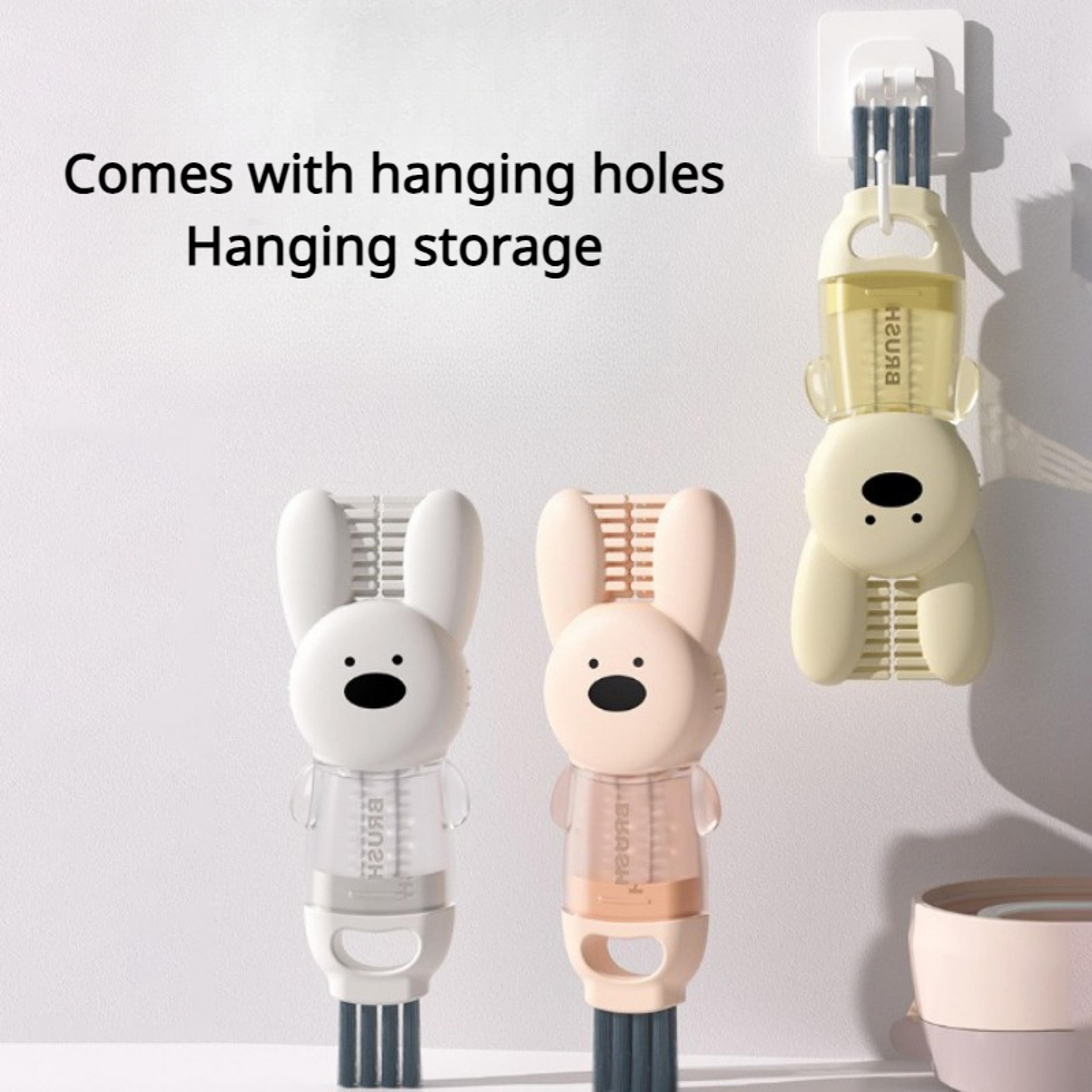 Cup Lid Cleaning Brush Multifunctional Bottle Gap Cleaner 2