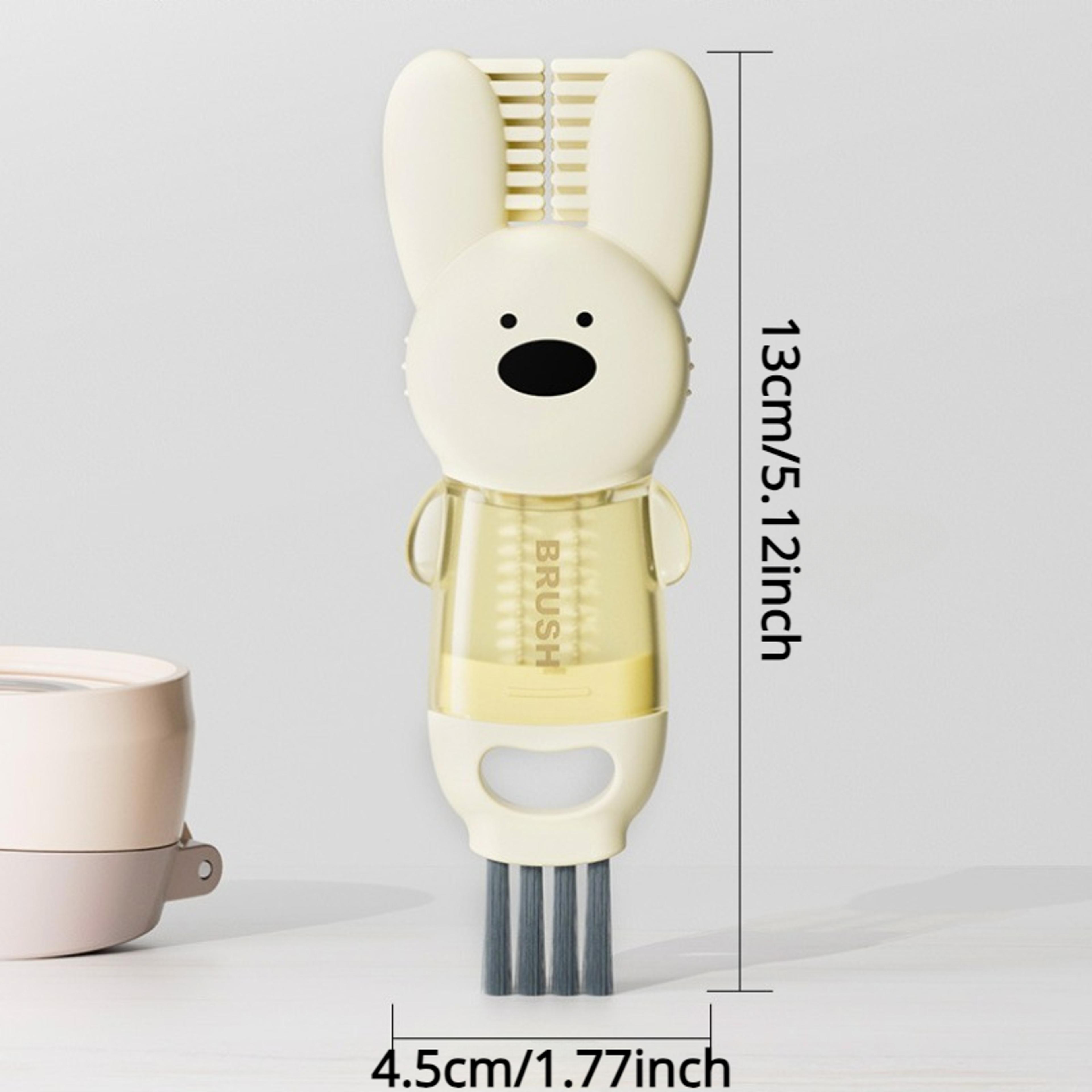 Cup Lid Cleaning Brush Multifunctional Bottle Gap Cleaner 5