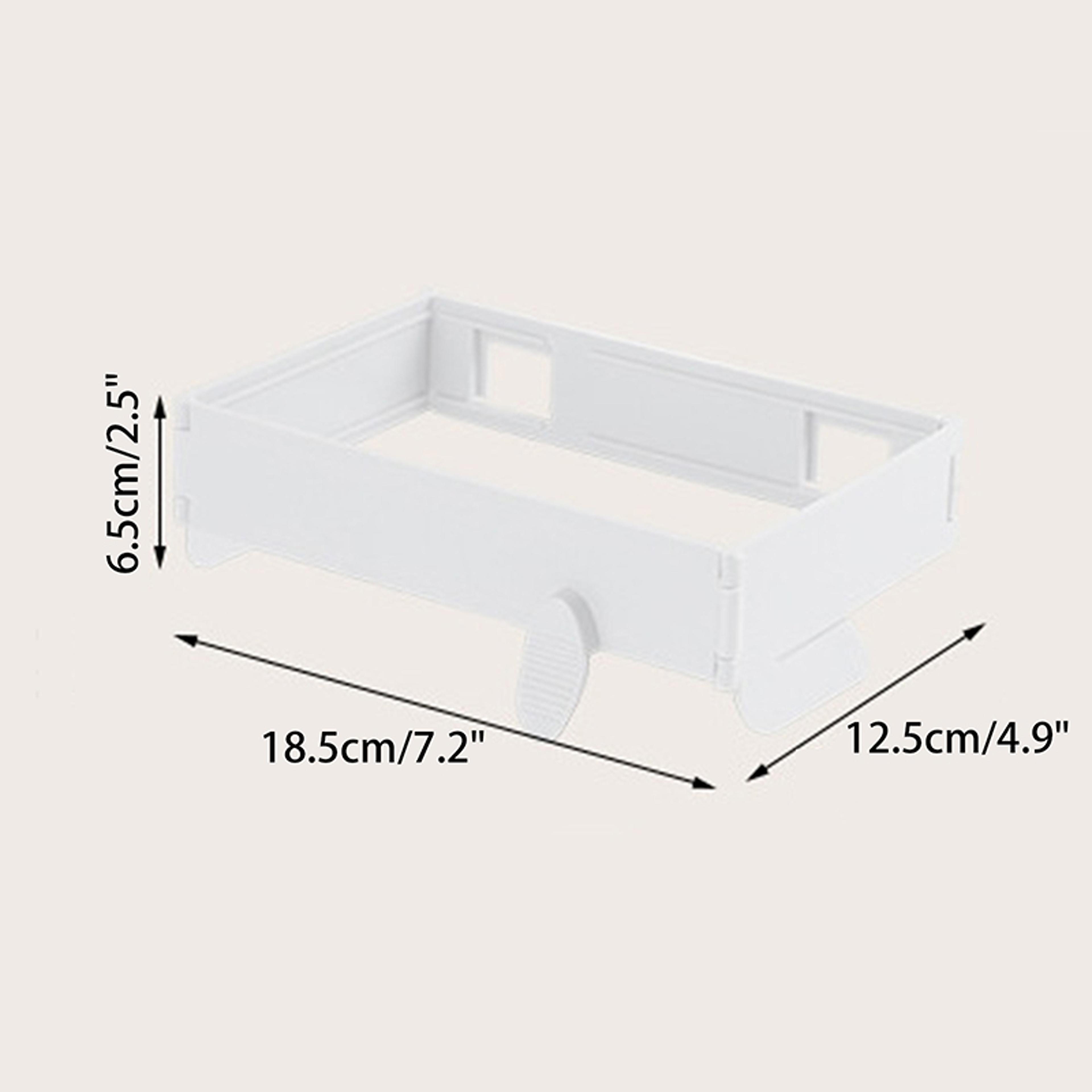 Foldable Hanging Trash Bag Holder Space Saving Kitchen Cabinet Garbage Bag Rack 4