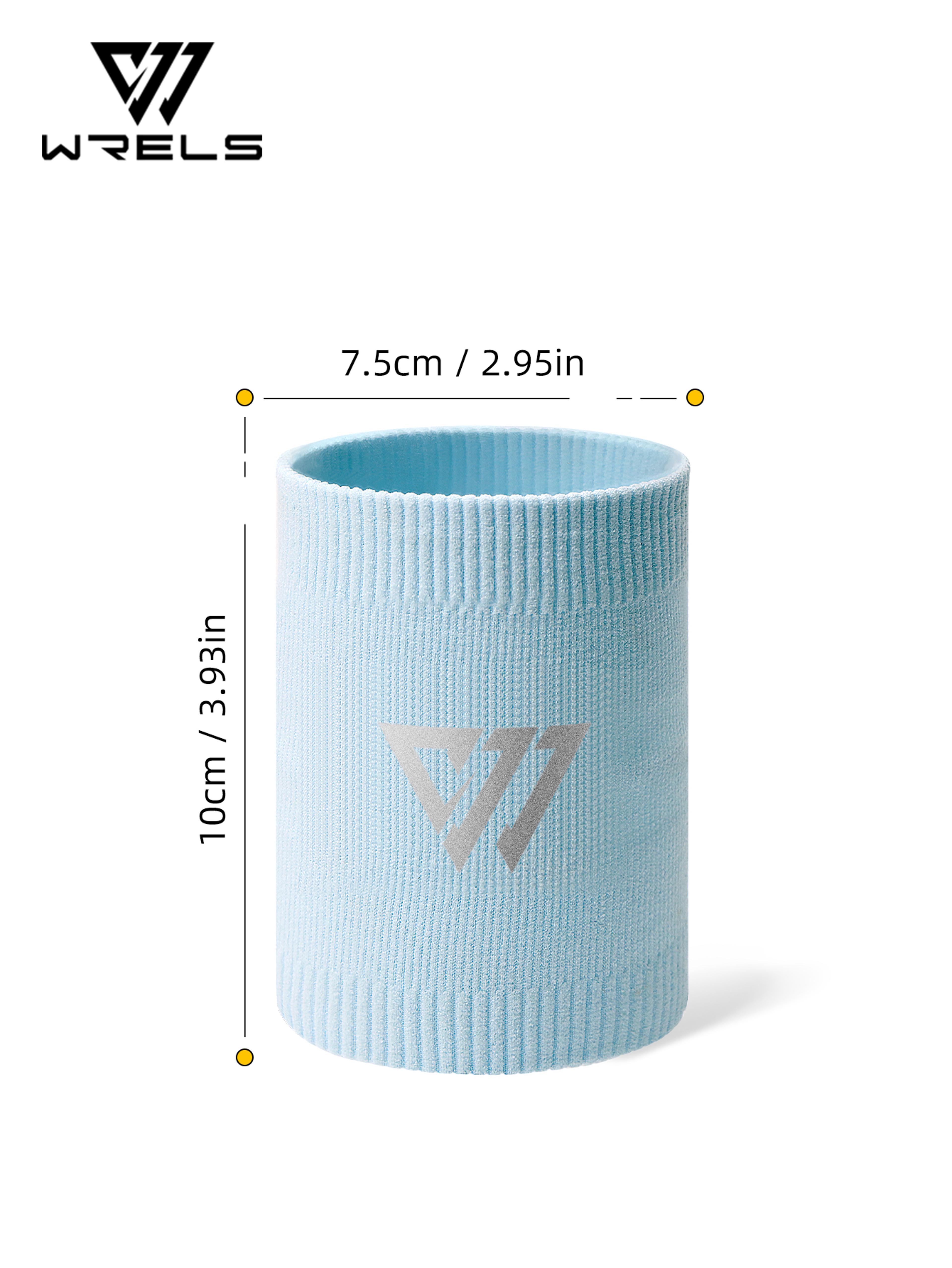 Breathable Sports Wristbands Sweat Absorbing Nylon Elastane Wrist Guards 9