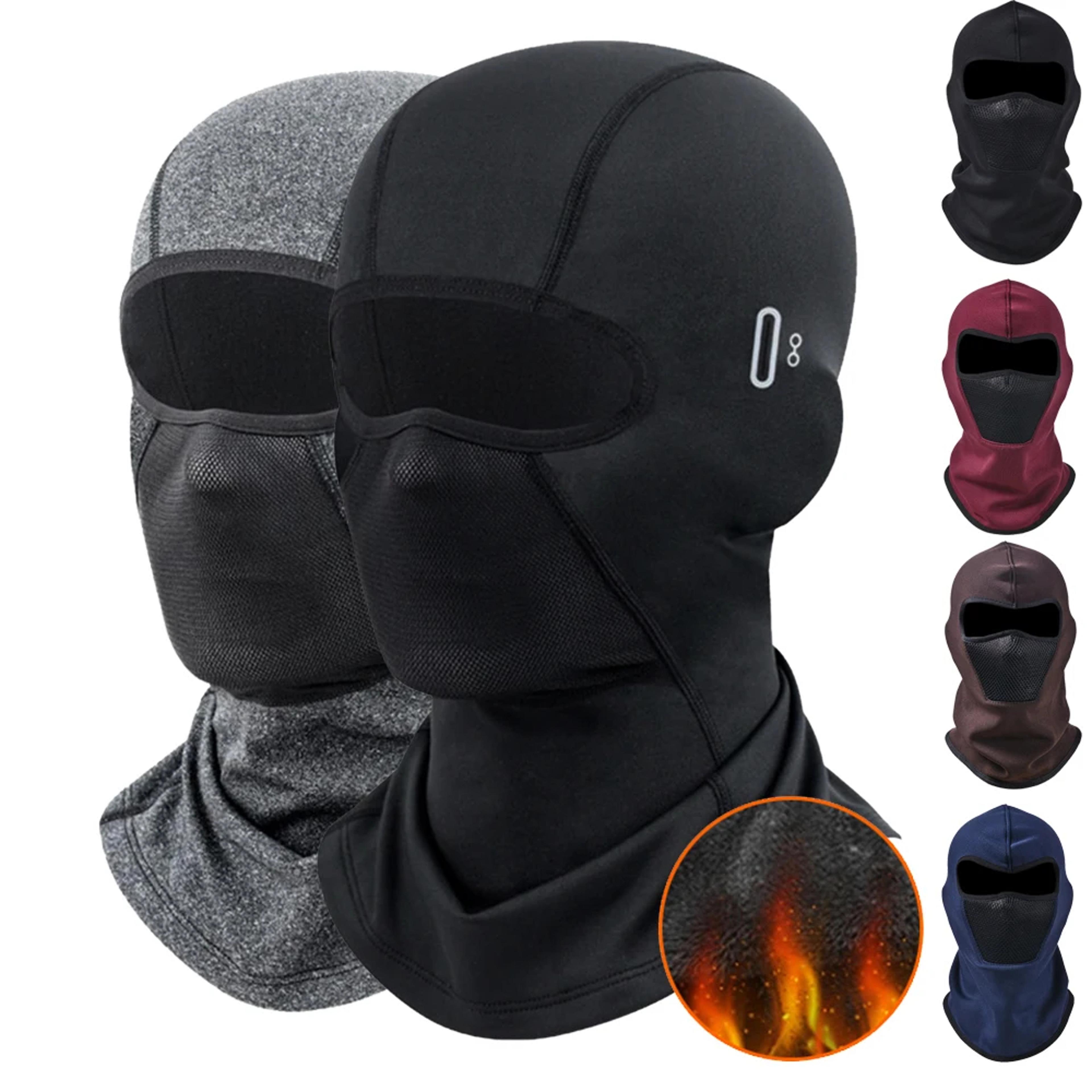 thermal winter balaclava full face cotton cycling mask for men
