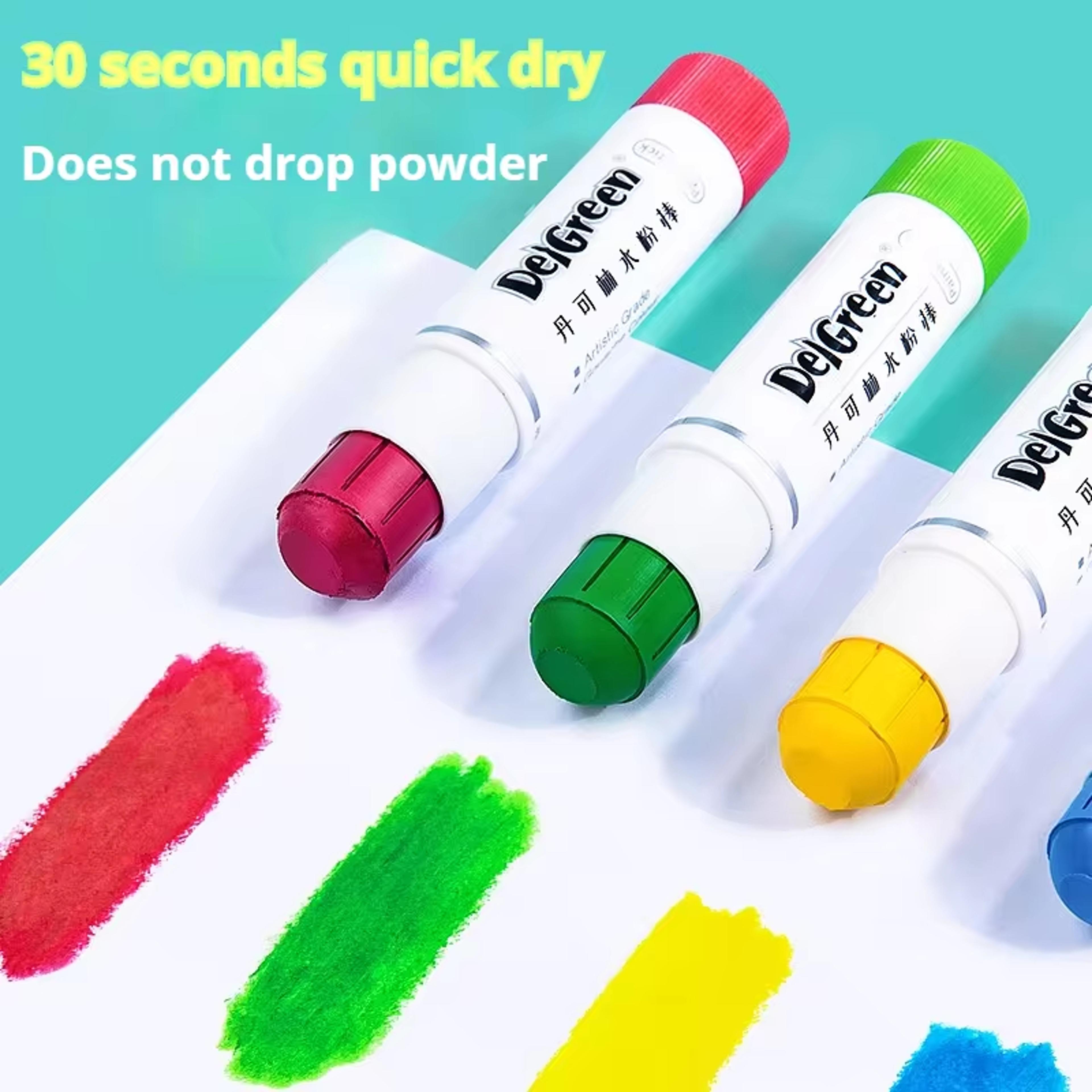 soft solid wax crayon set for drawing and graffiti art