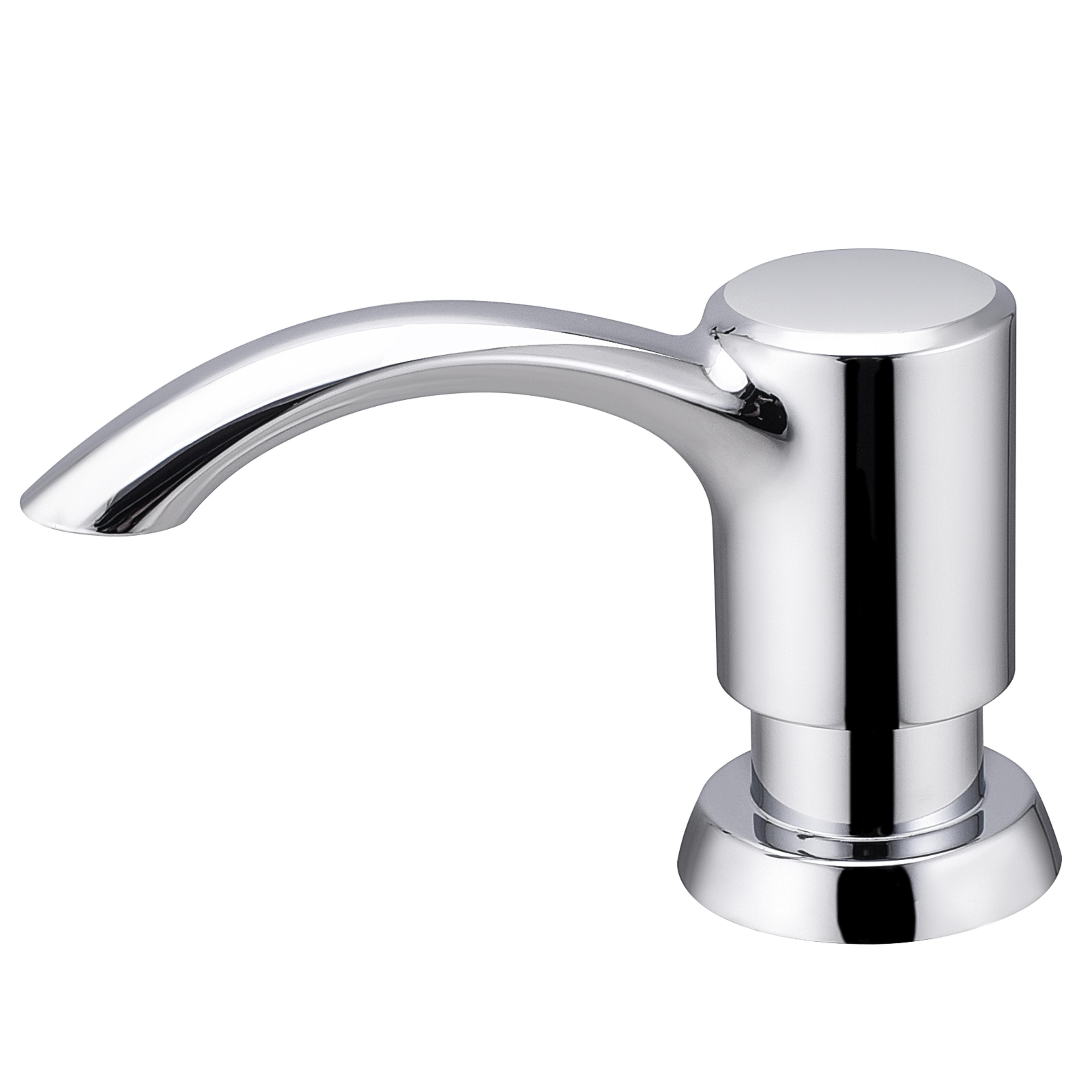 Built In Liquid Soap Dispenser 122 Fl Oz ABS Sink Counter Pump 7