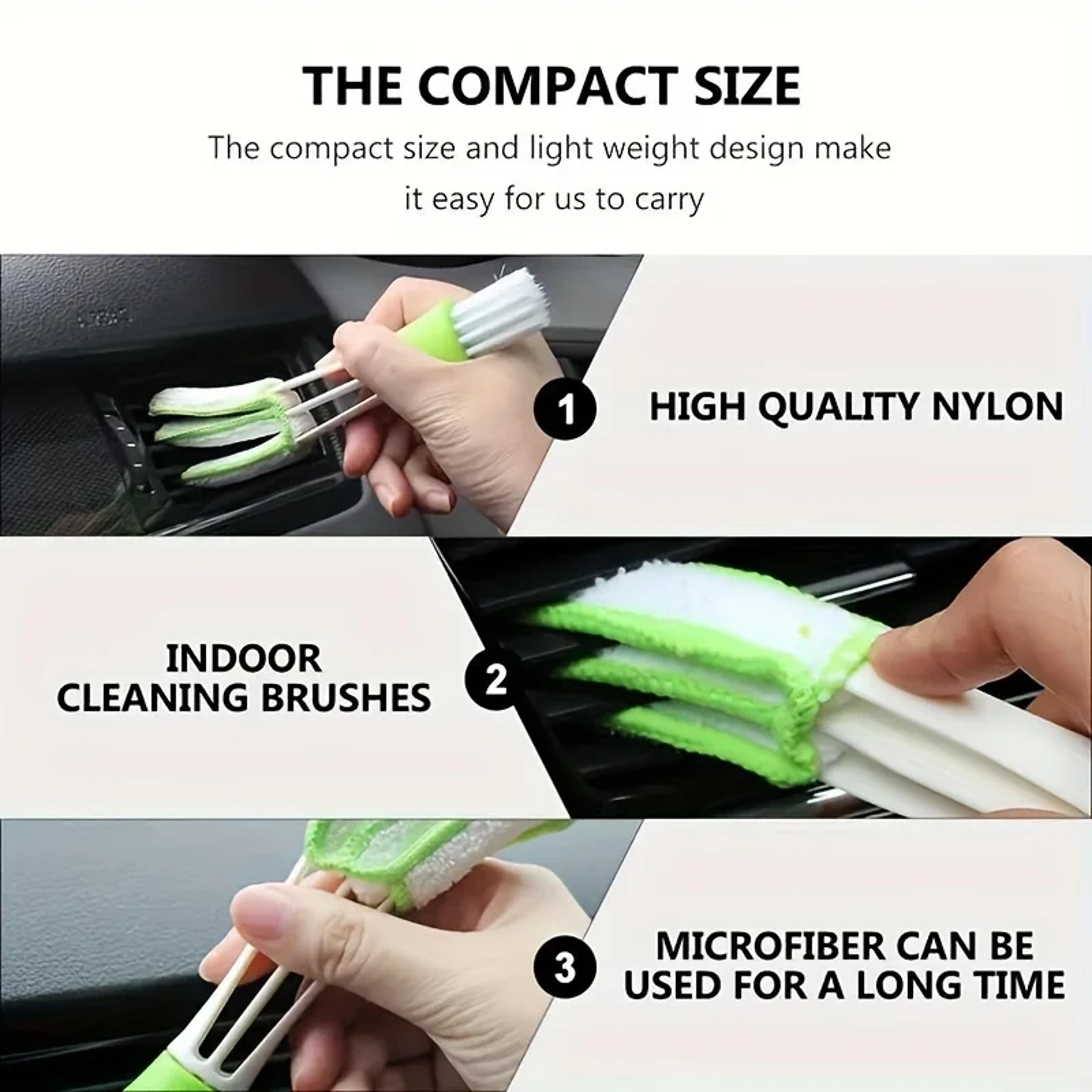 Car AC Vent Cleaning Brush Interior Dust Remover Tool 3