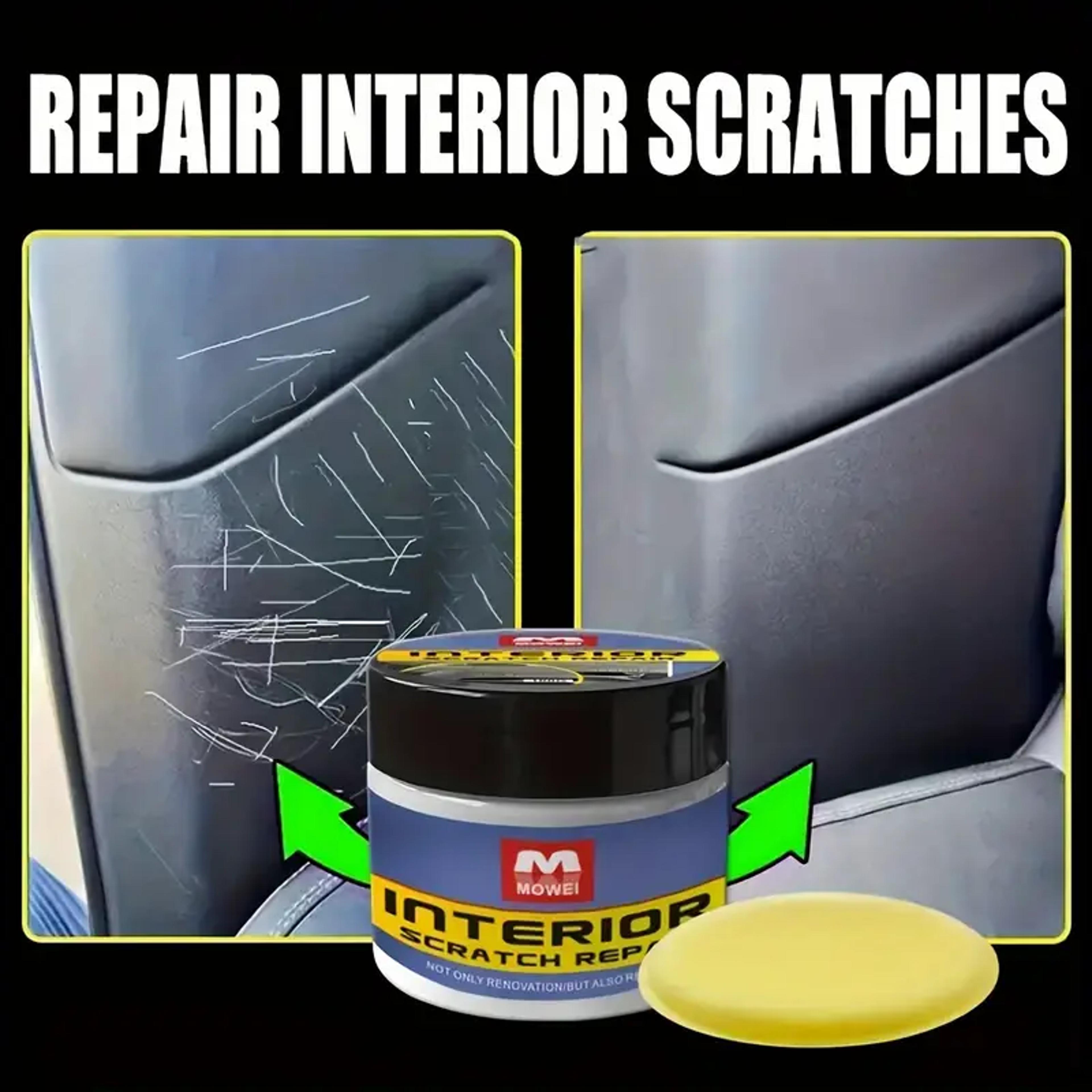 multifunctional automotive repair wax for plastic tires leather and interior gloss