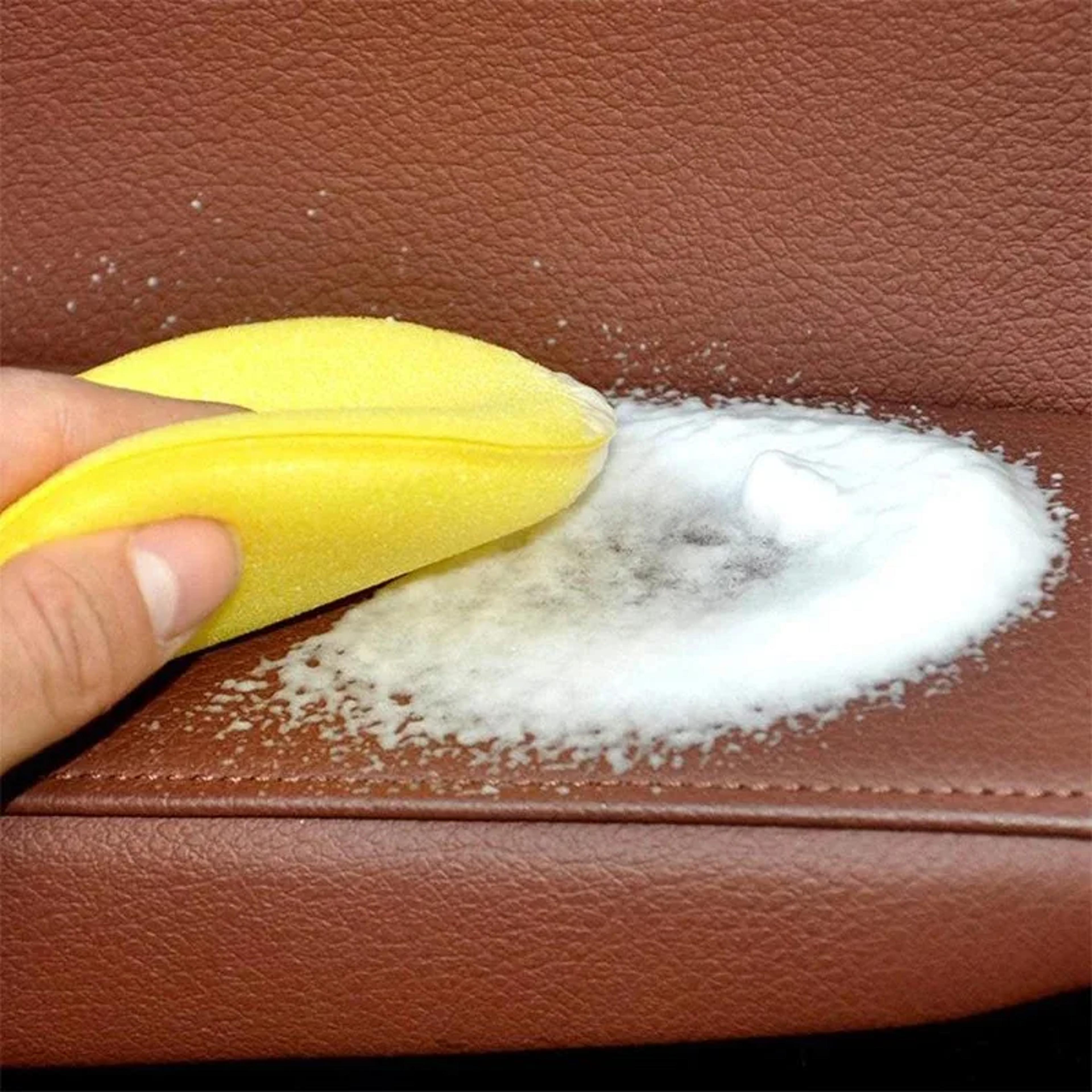 Round Car Waxing And Polishing Sponge Foam Applicator Pad 5