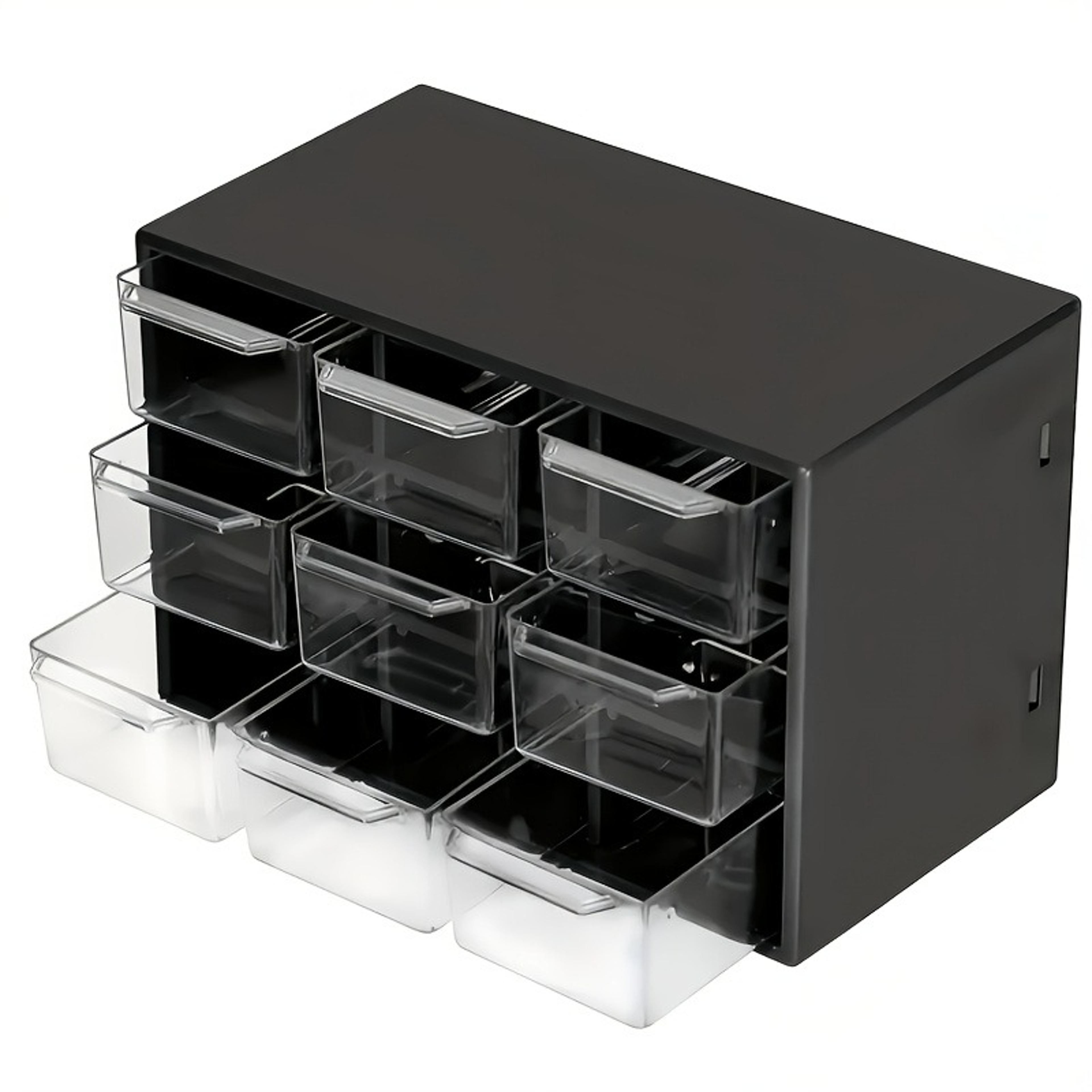 dustproof multi-grid desktop drawer organizer for jewelry and cosmetics