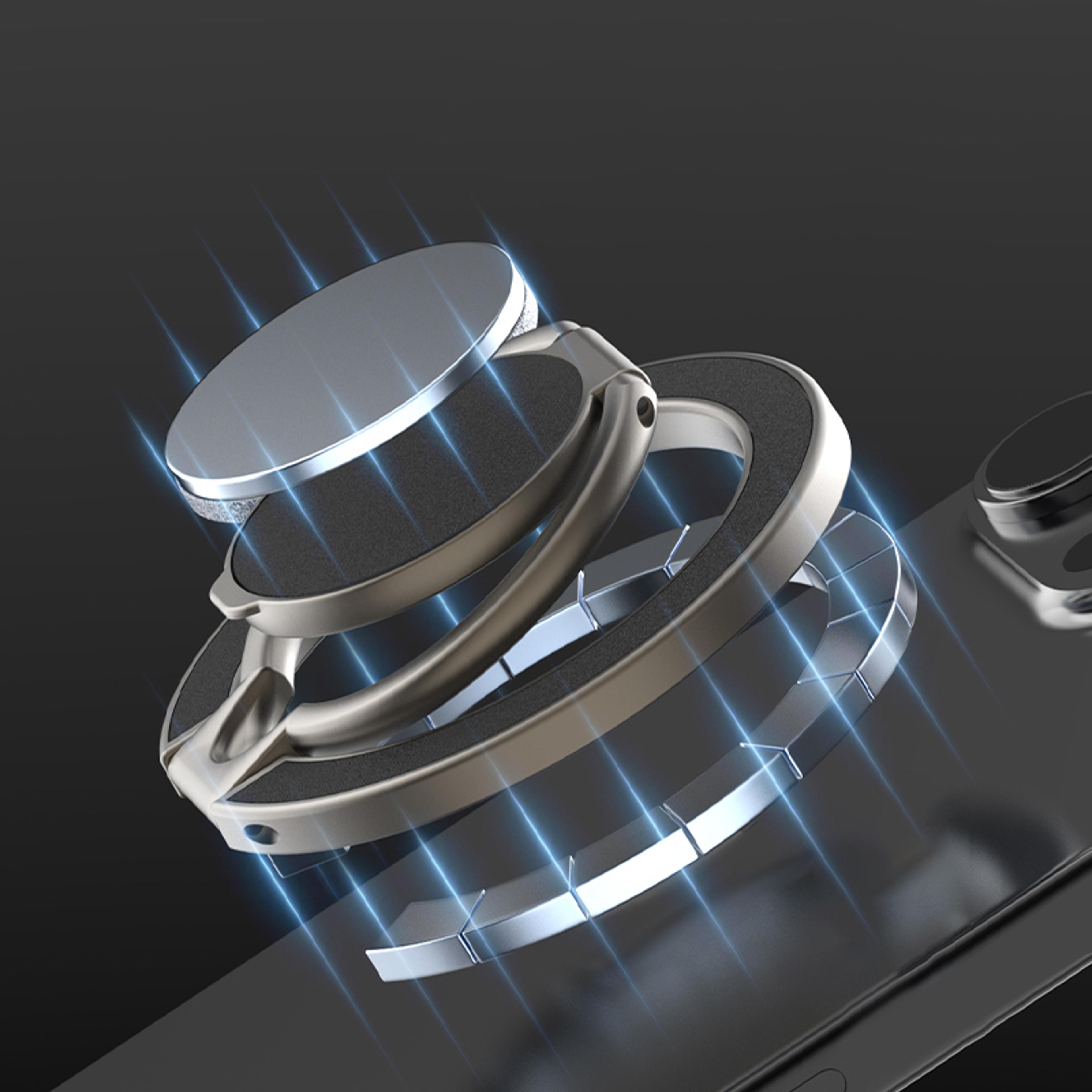 Double Sided Magnetic Phone Ring Holder Kickstand For Universal Smartphones 5