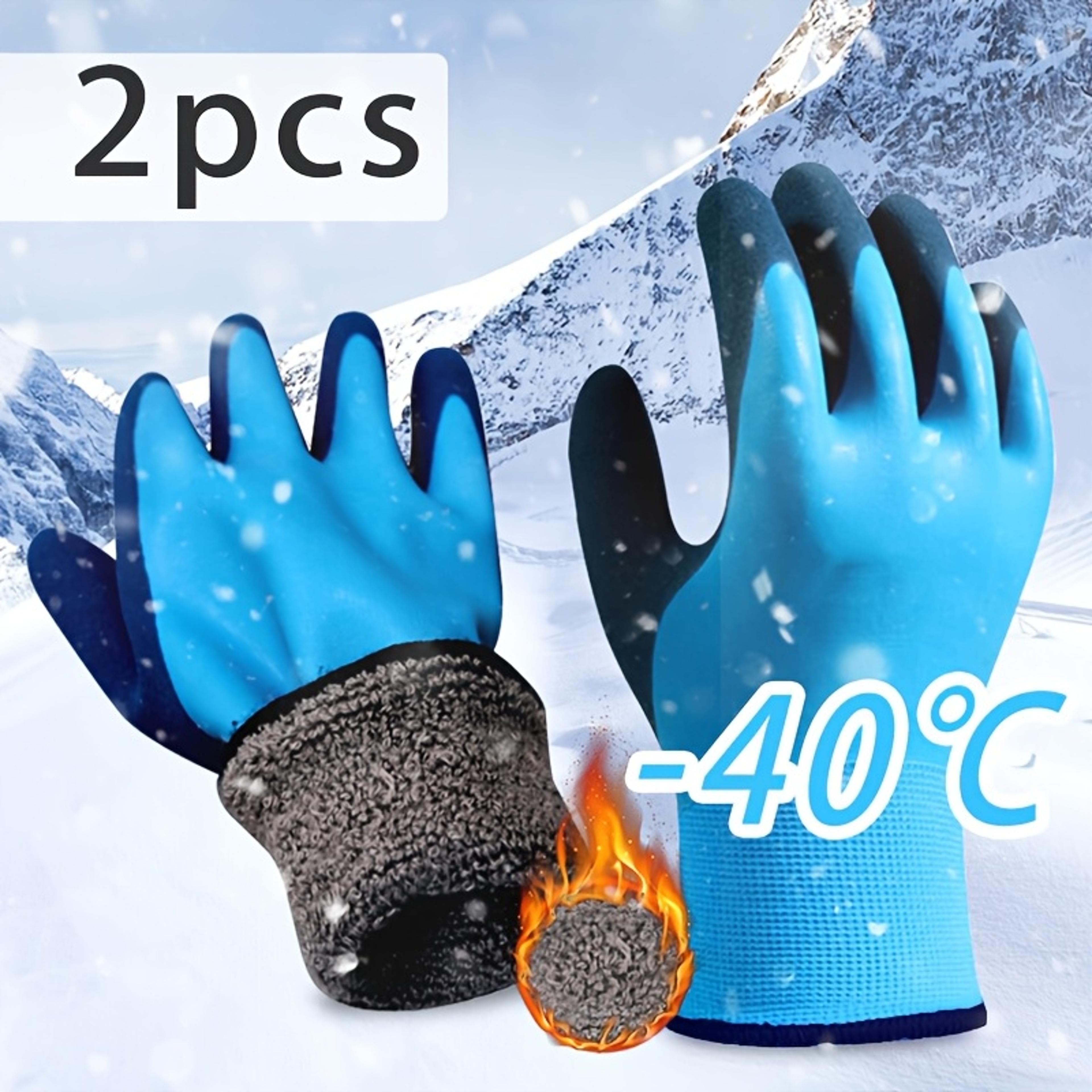 mens waterproof winter work gloves for cold weather protection