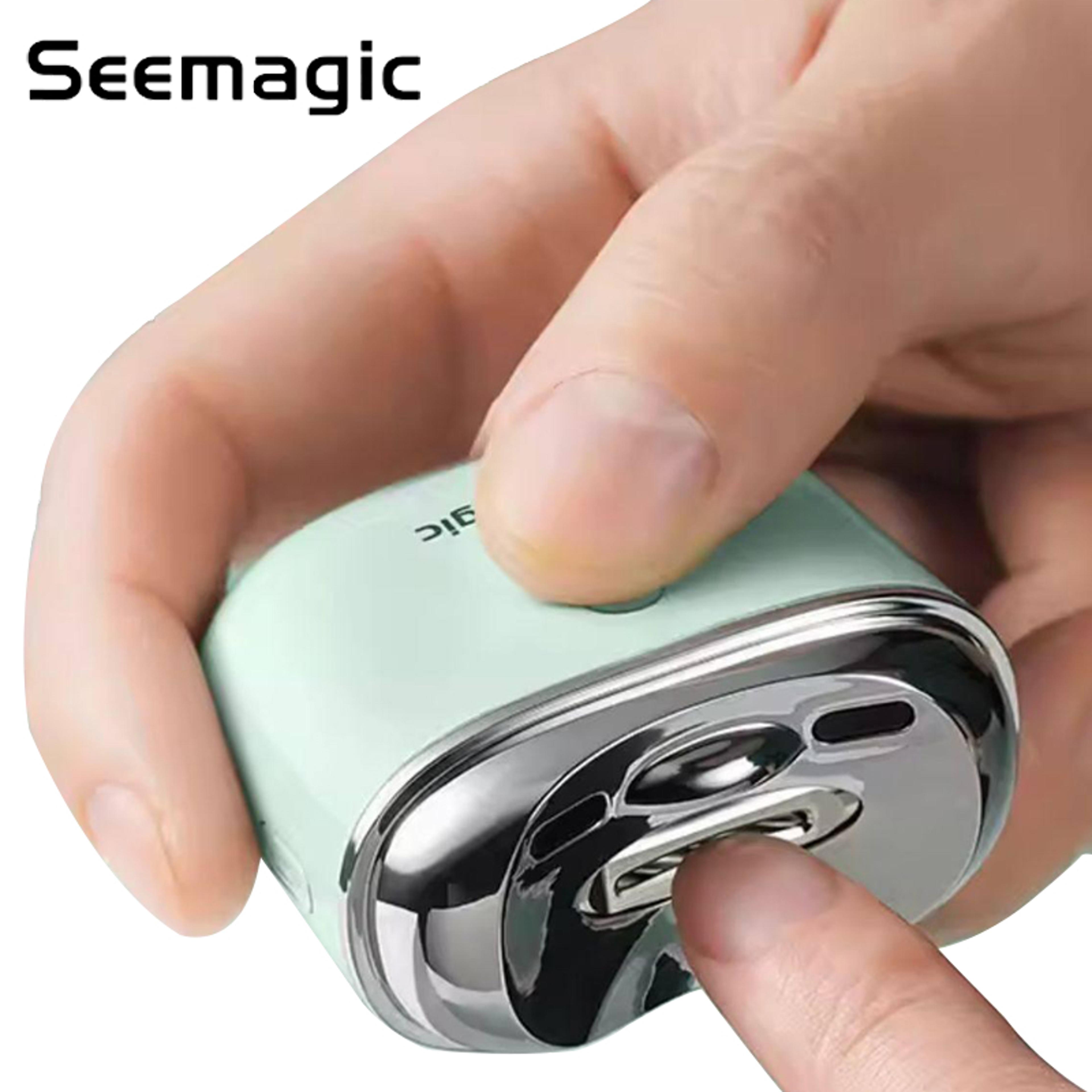 electric automatic nail clipper with led light and infrared protection