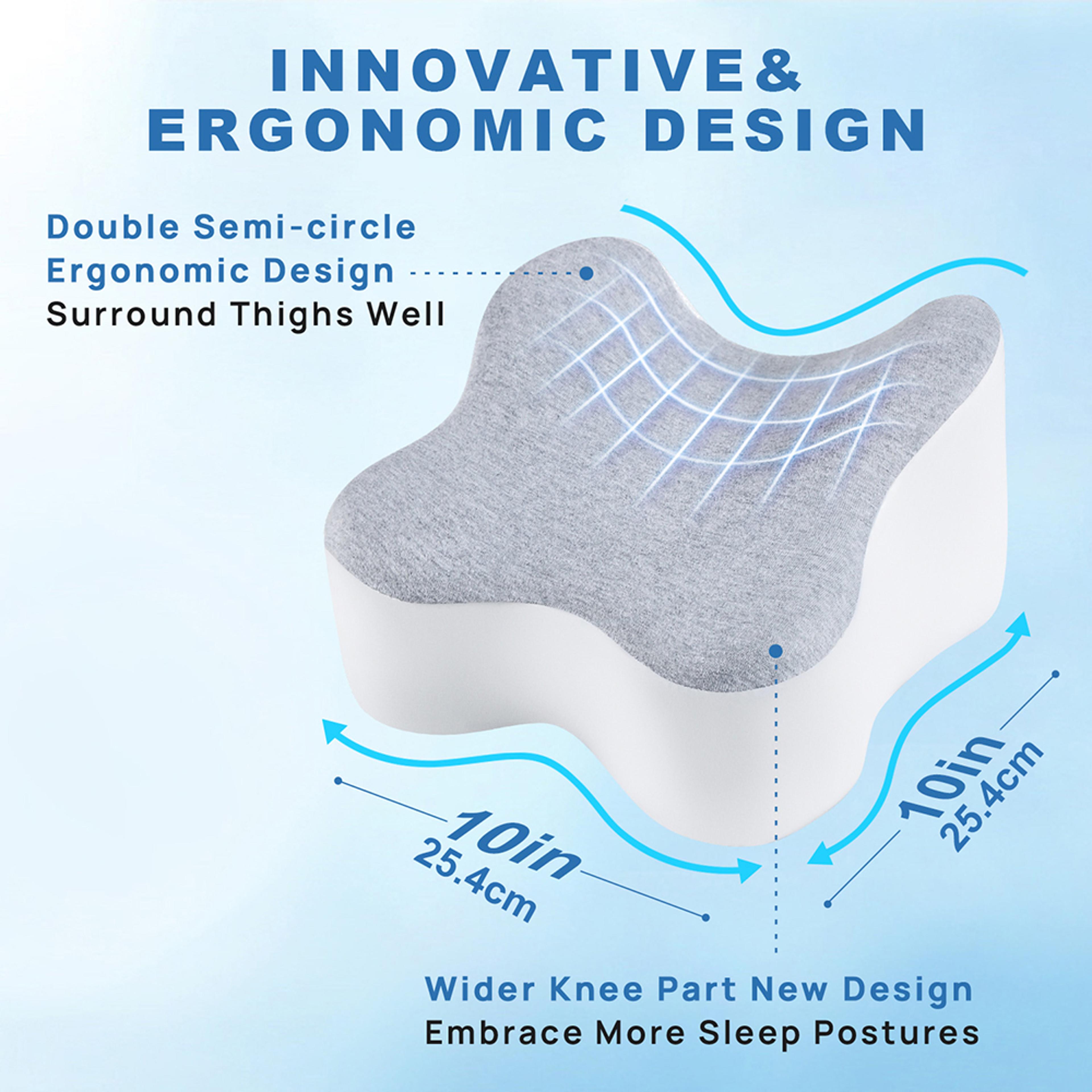 Memory Foam Leg And Knee Pillow For Side Sleepers 3