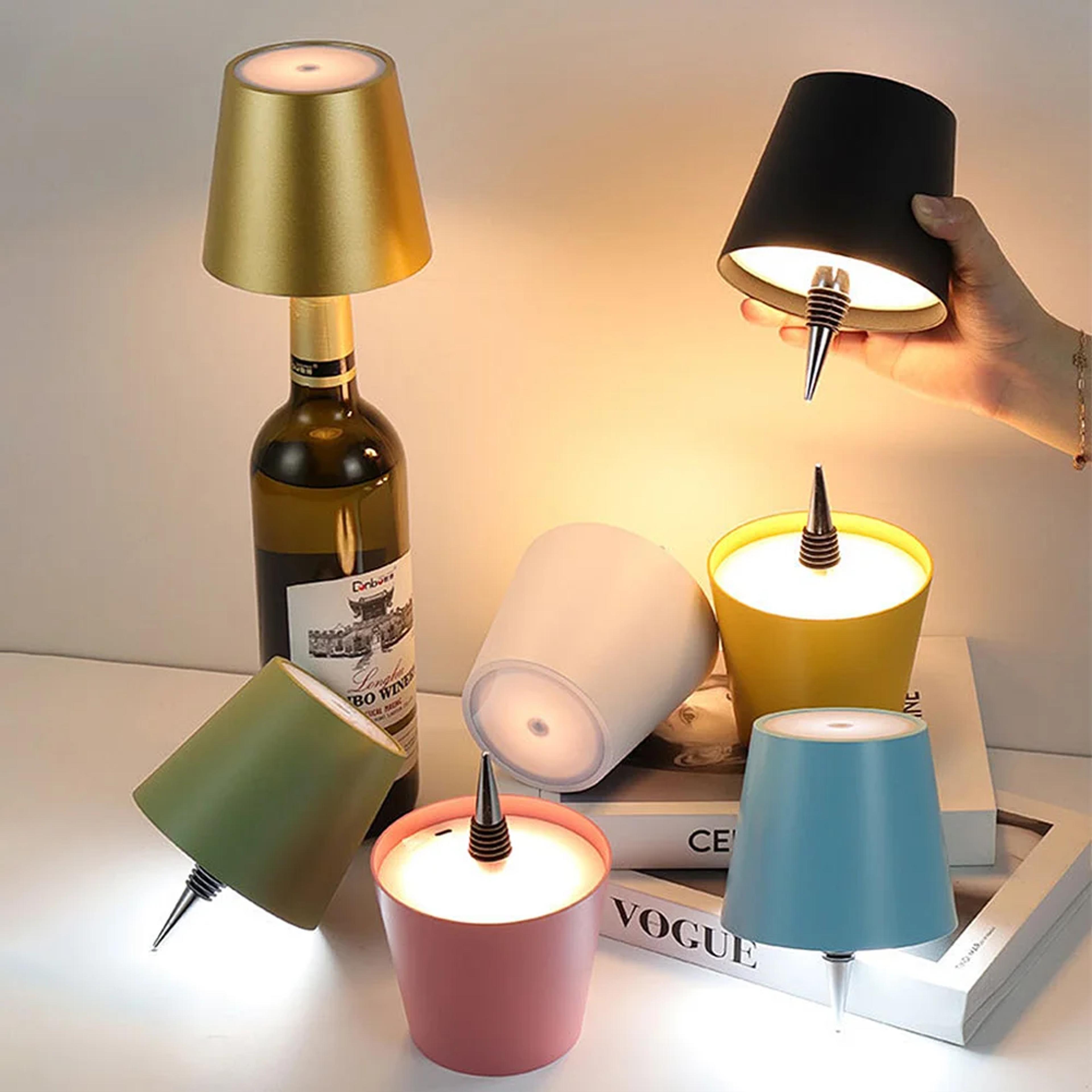 Wireless Wine Bottle Lamp With Touch Control And Dimmable LED Light 1