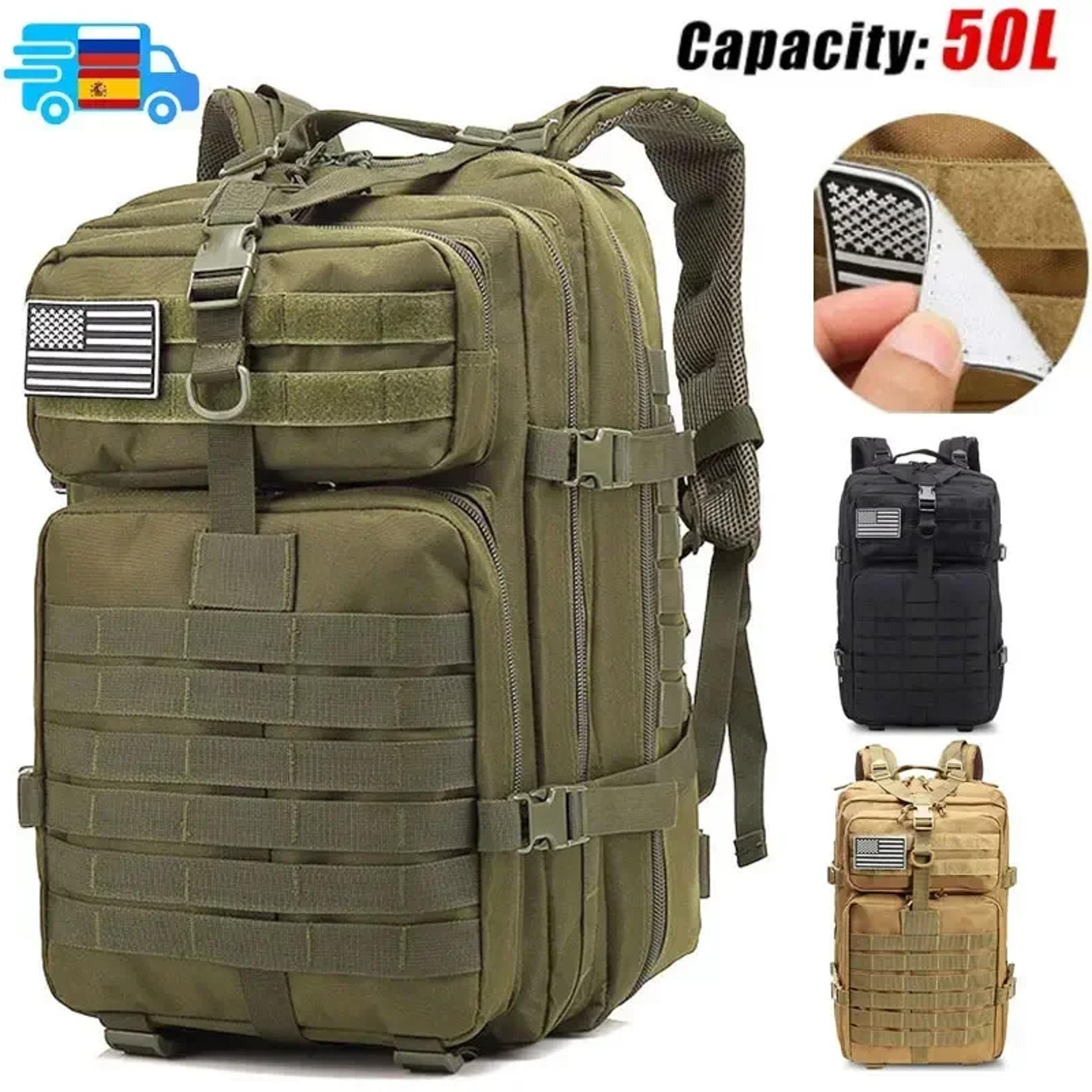 waterproof tactical backpack for hiking camping and outdoor travel