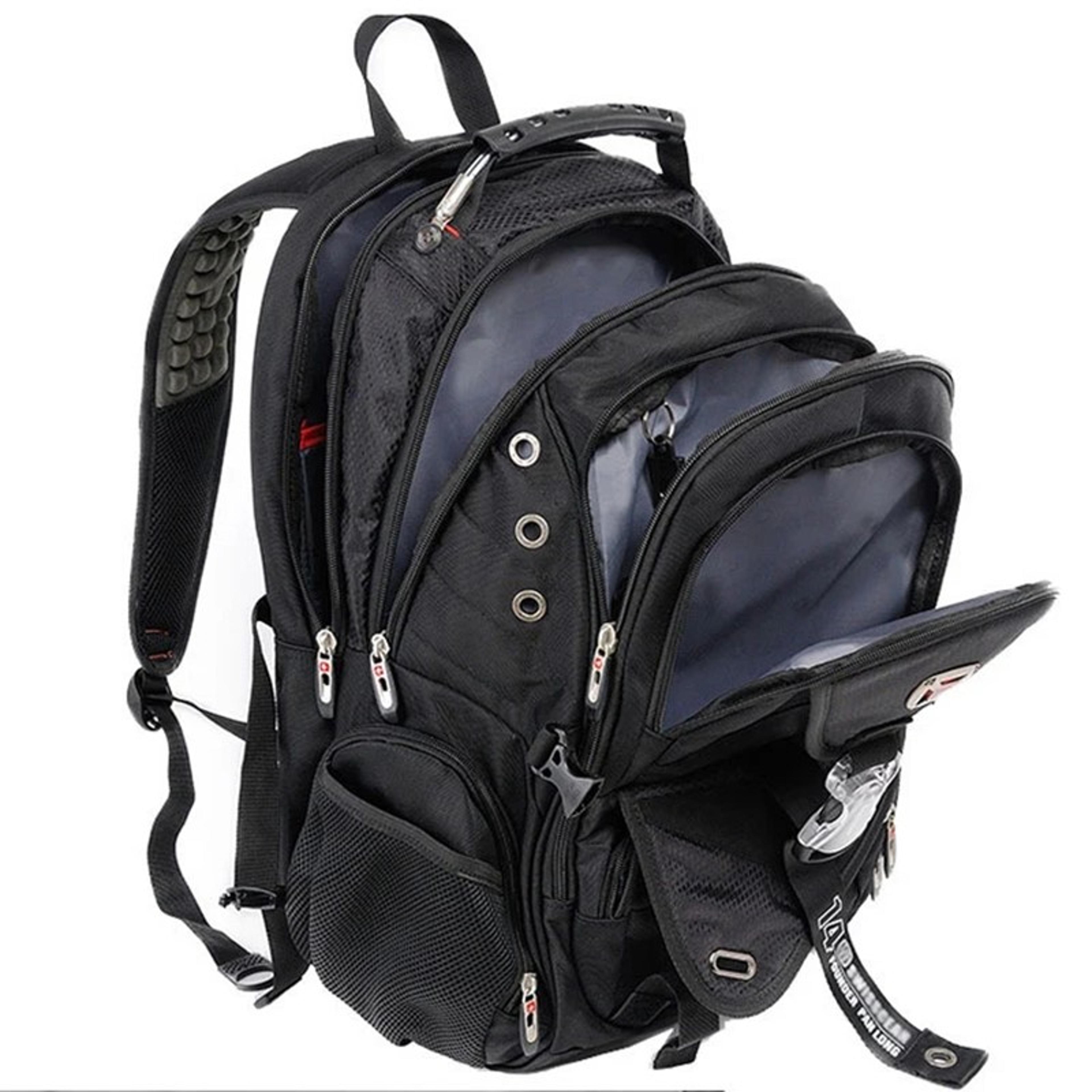 large capacity waterproof oxford laptop backpack for 17-inch laptops