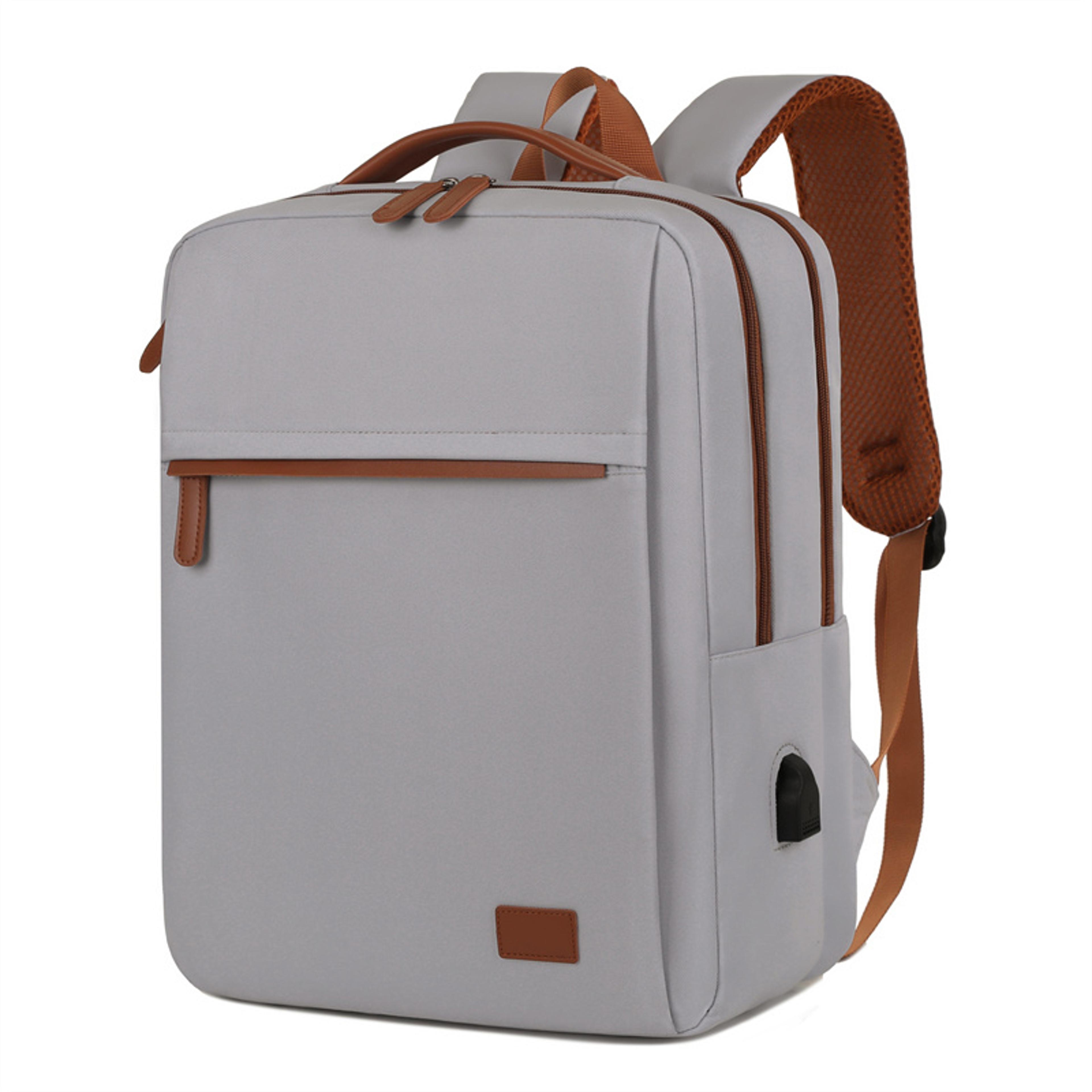 Large Capacity Laptop Backpack With USB Charging Port For Travel And Work 7