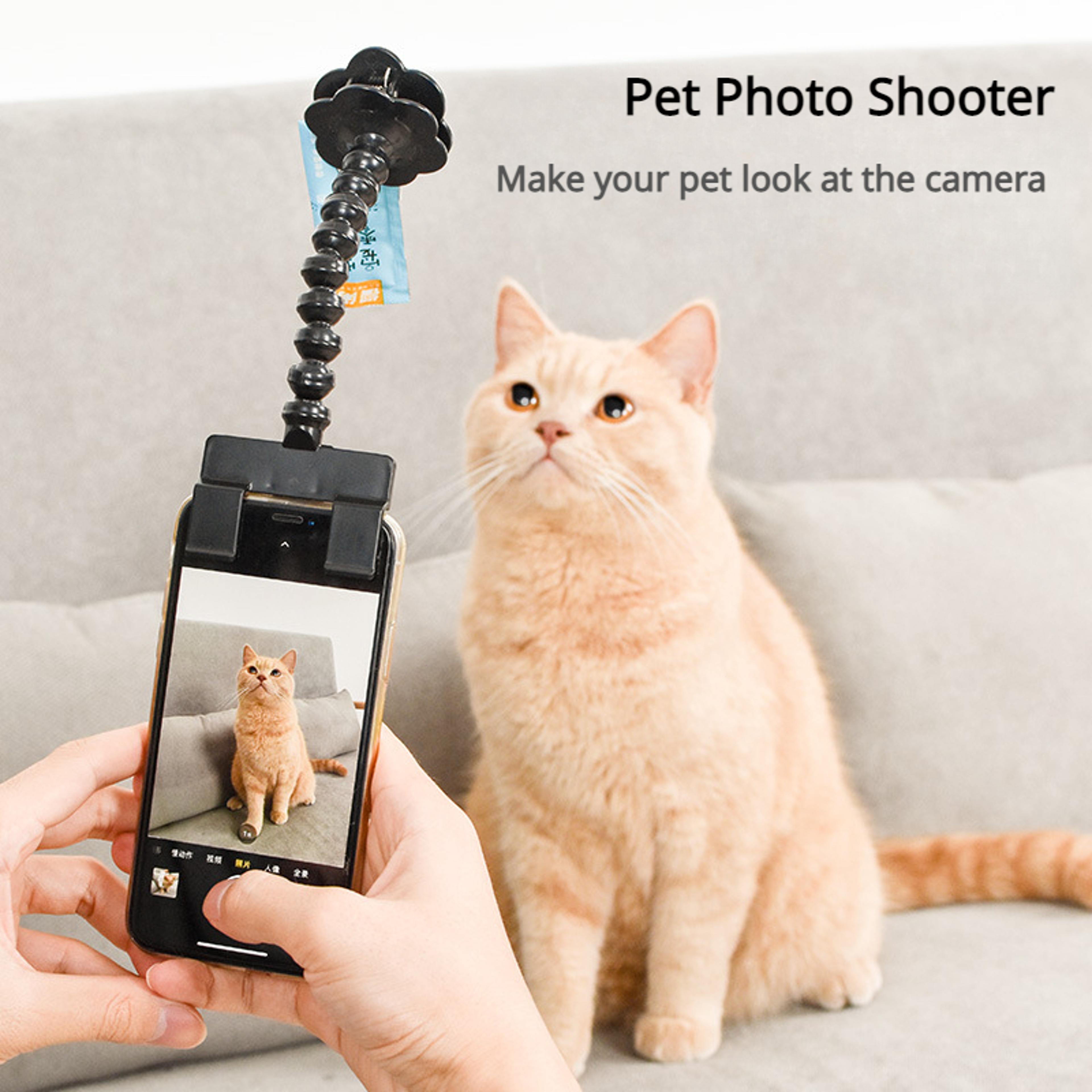pet selfie clip phone camera attachment for cats and dogs