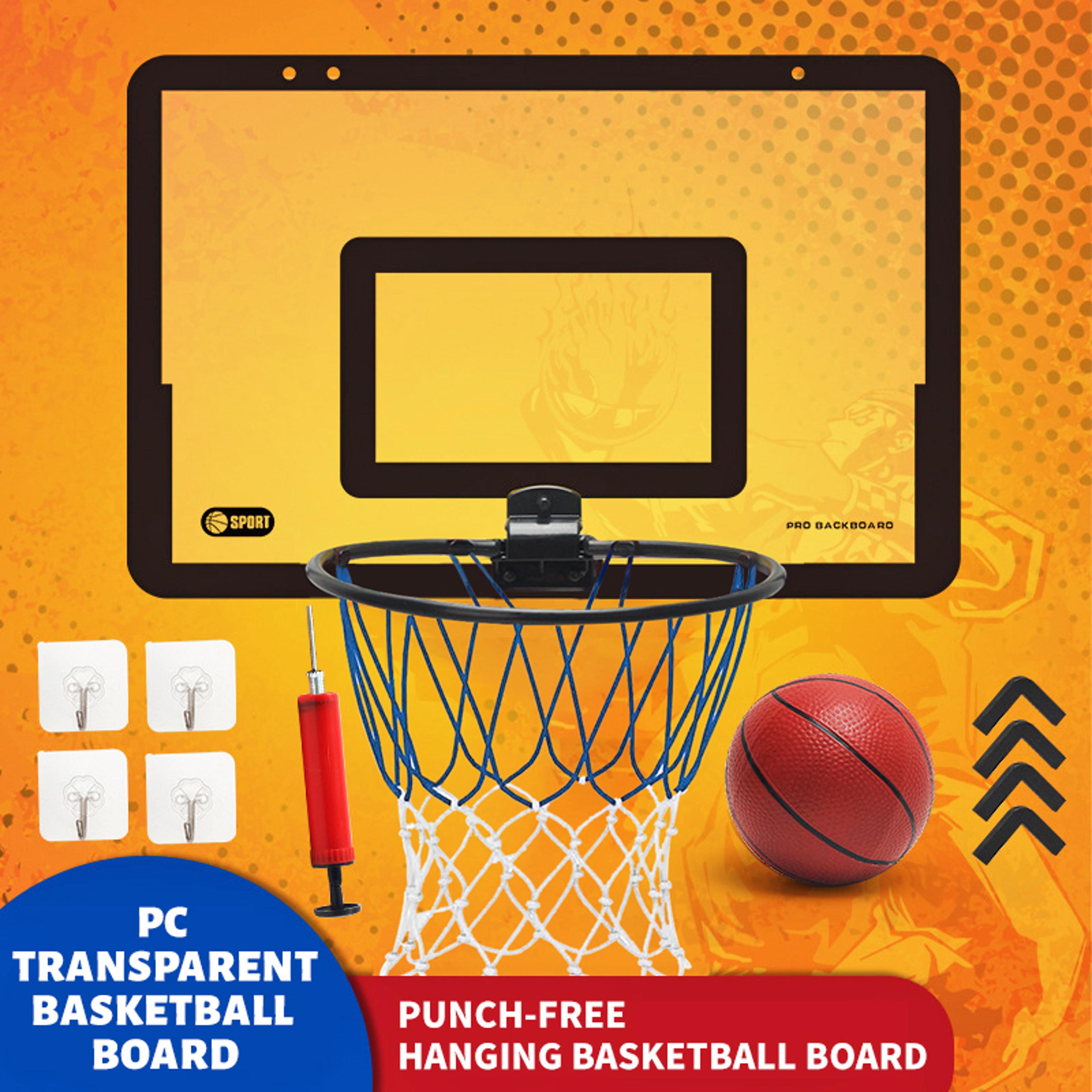 Kids Indoor Basketball Hoop WallMounted Plastic Basketball Frame 4