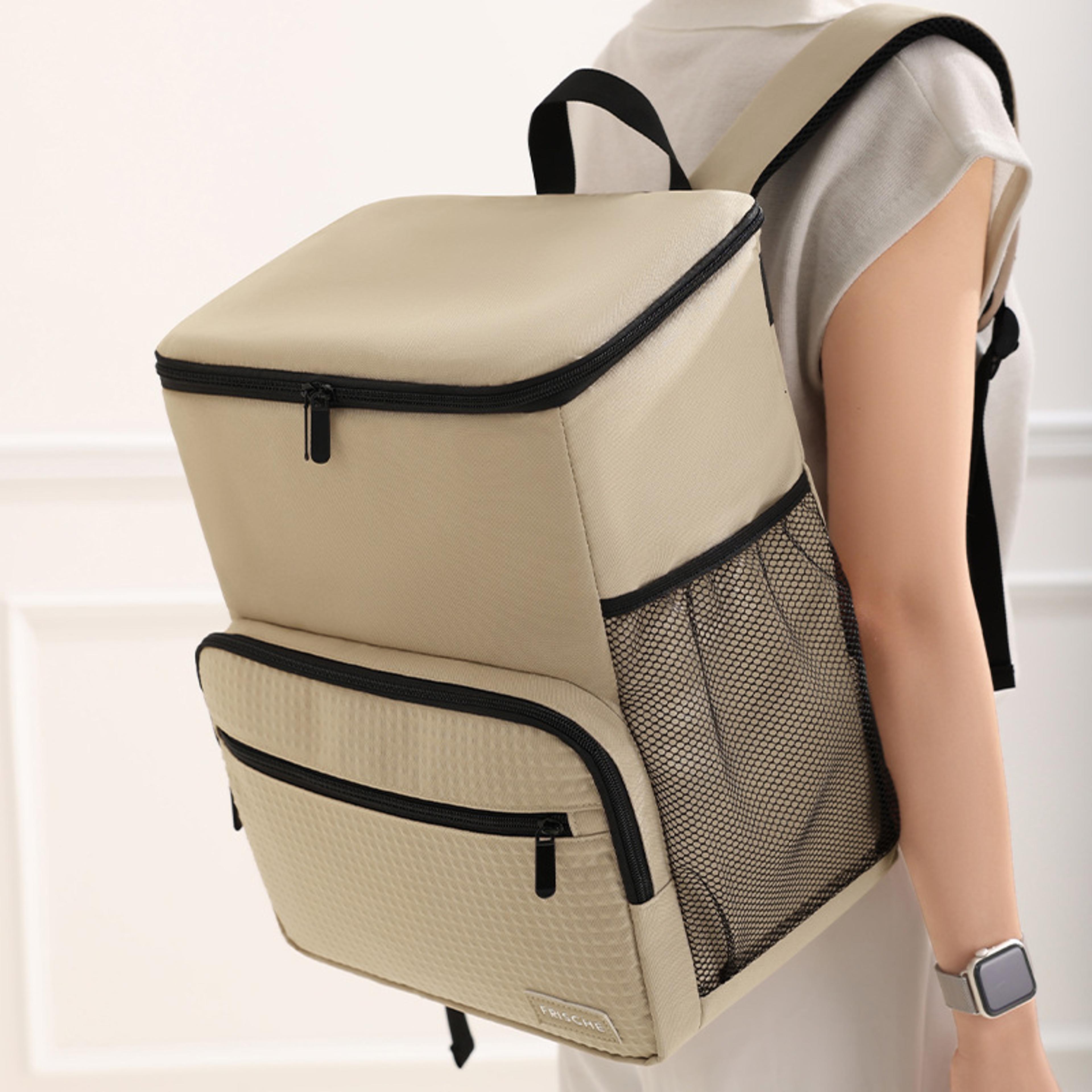 insulated delivery backpack large capacity food cooler bag