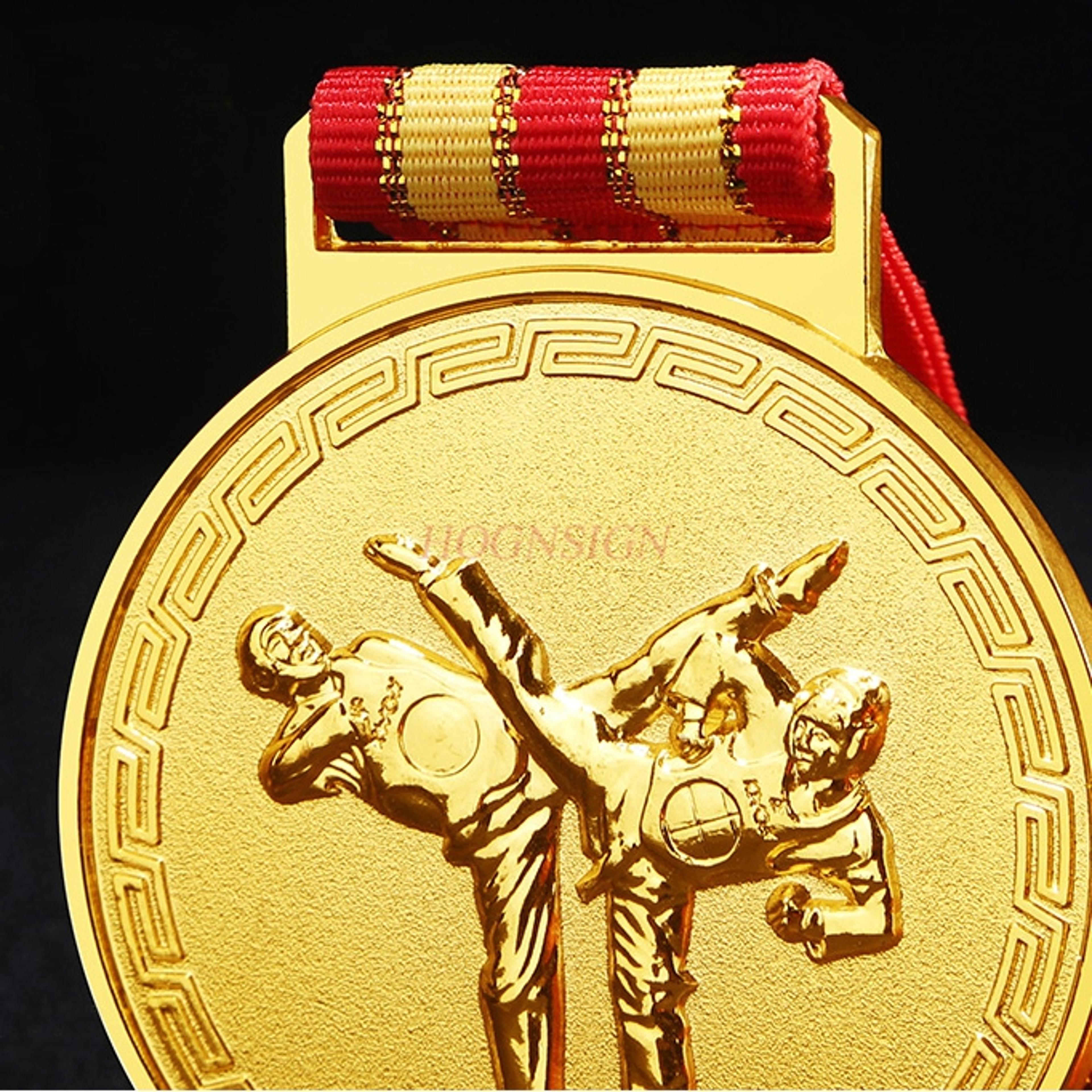 Metal Sports Competition Medal For Boxing Wrestling Judo And Martial Arts 4