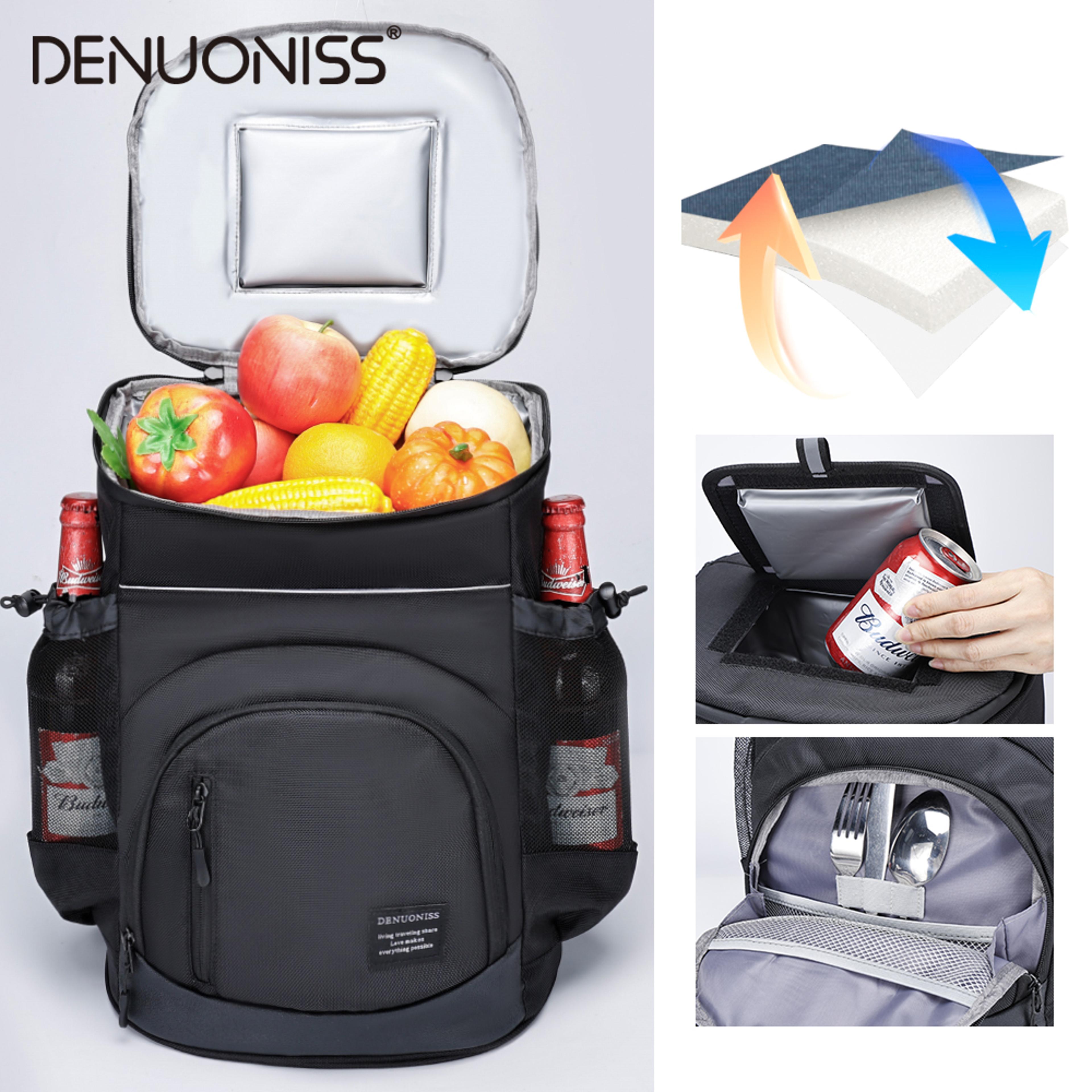 insulated cooler backpack with waterproof design and adjustable straps