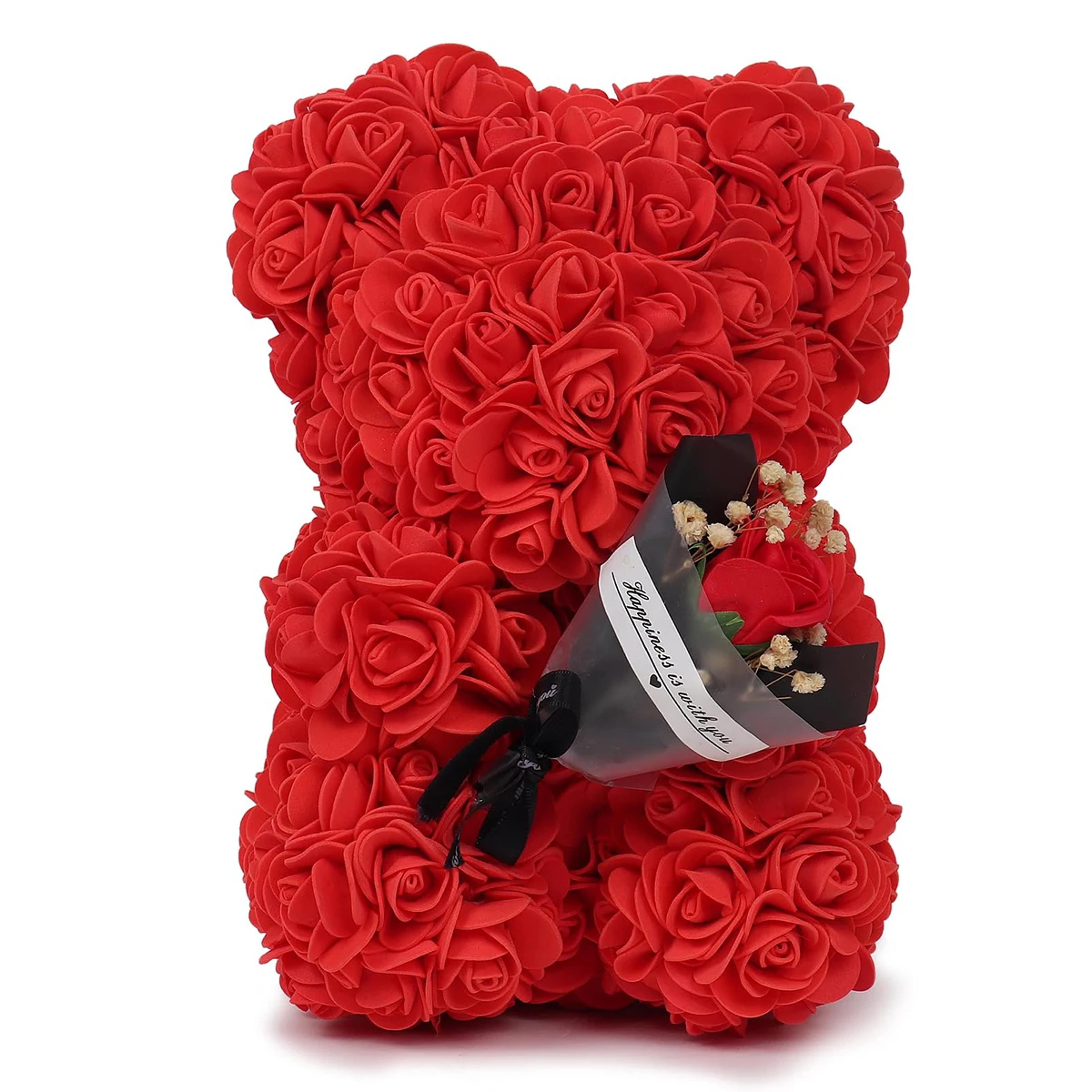 Artificial Rose Teddy Bear With BuiltIn Light For Romantic Gifts And Home Decor 7