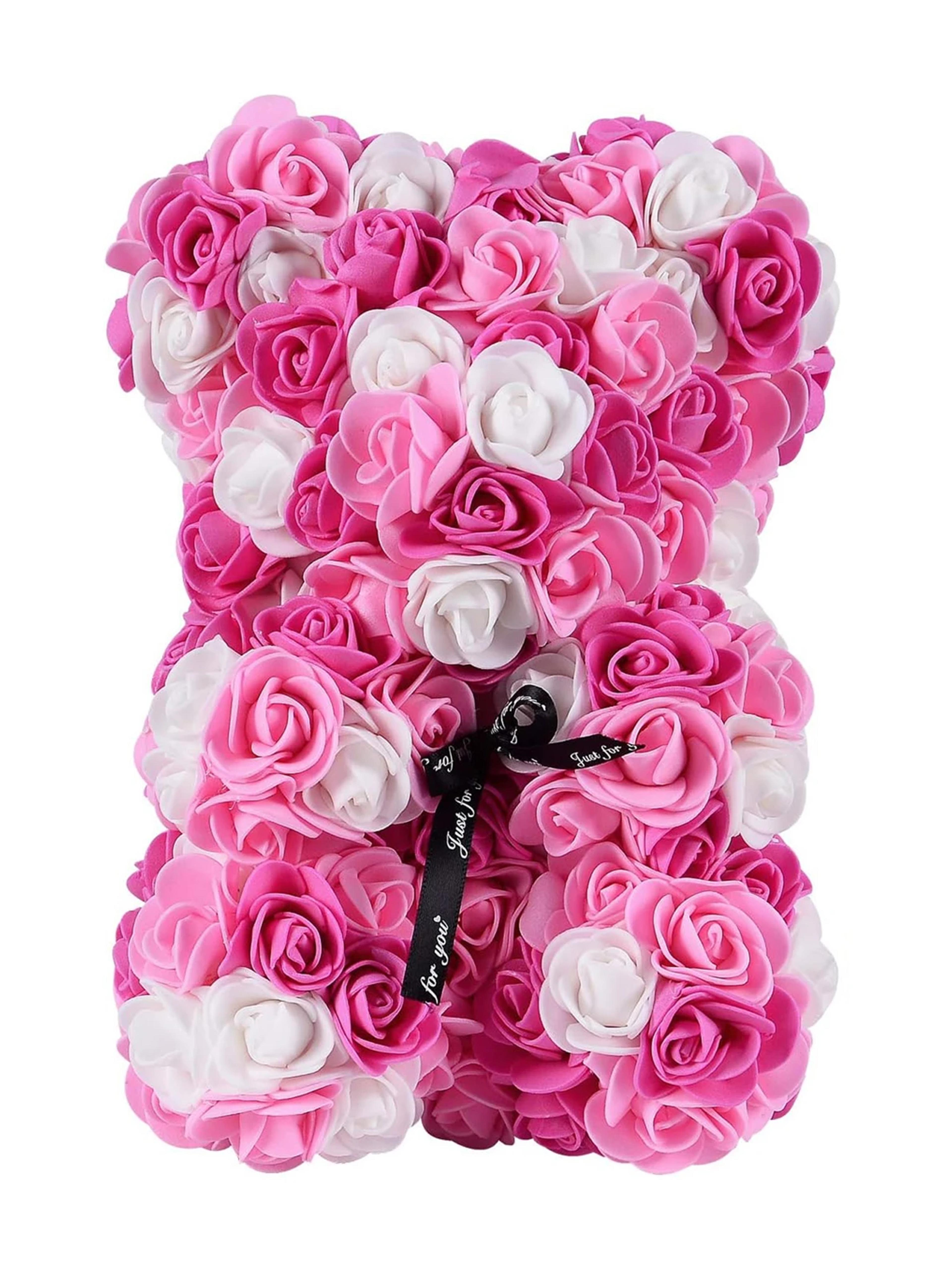 Artificial Rose Teddy Bear With BuiltIn Light For Romantic Gifts And Home Decor 10
