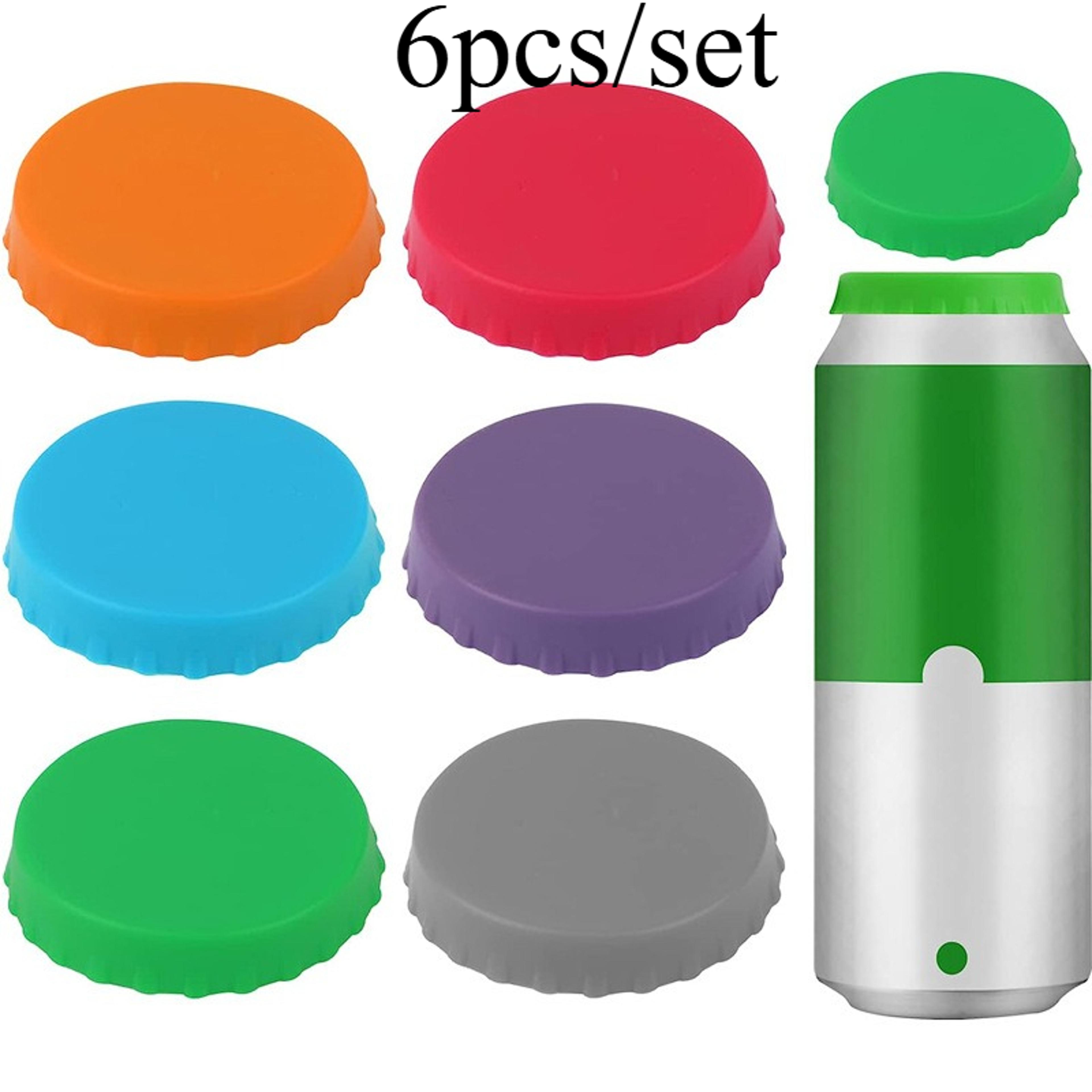 reusable silicone can cap leak-proof beverage lid for soda and beer cans
